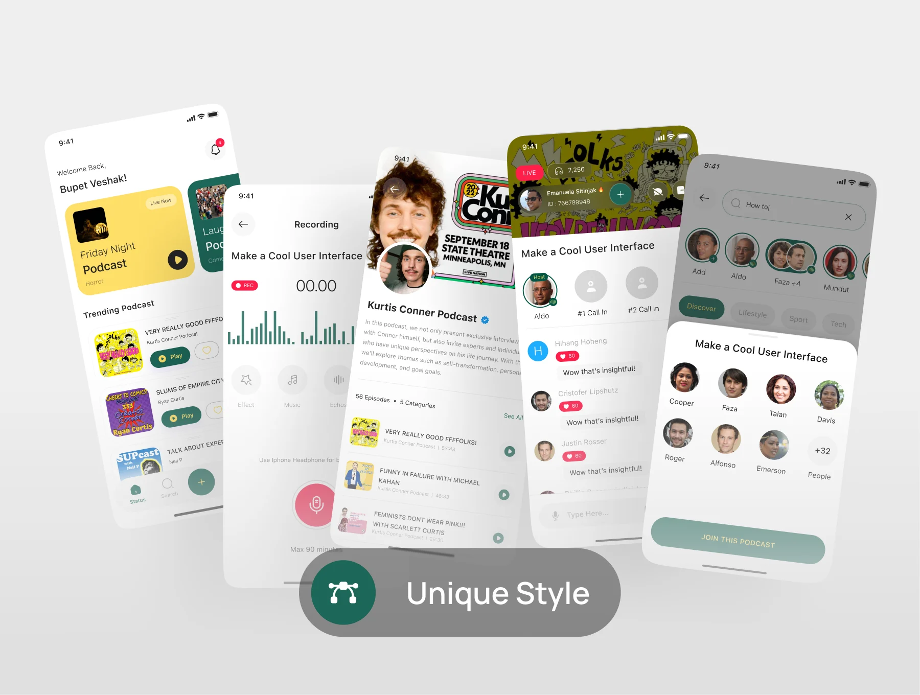 Poddo - Podcast Live Mobile App 8