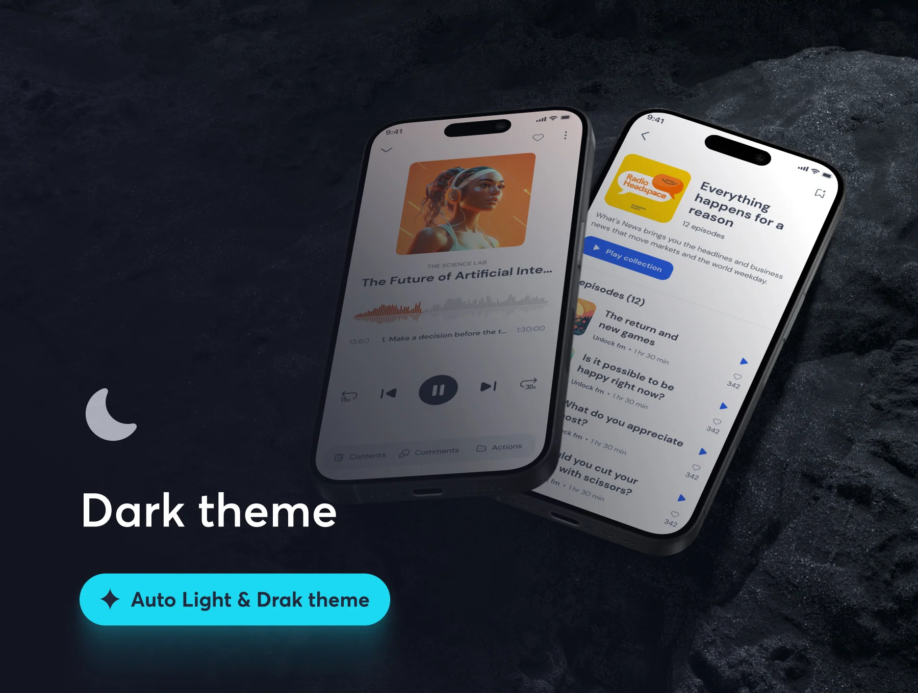 Podify - Full-flow Podcast App UI Kit 5