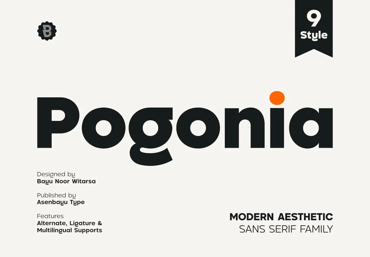 Pogonia Font Family