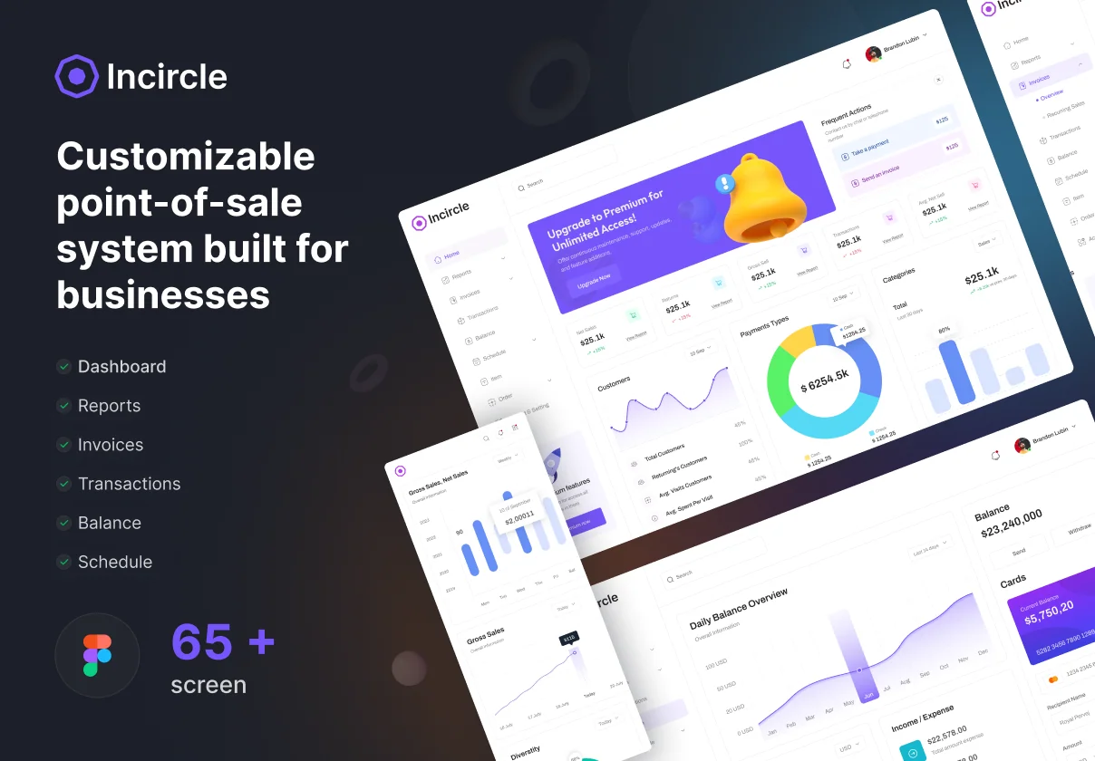 Point of Sale Software UI Kit