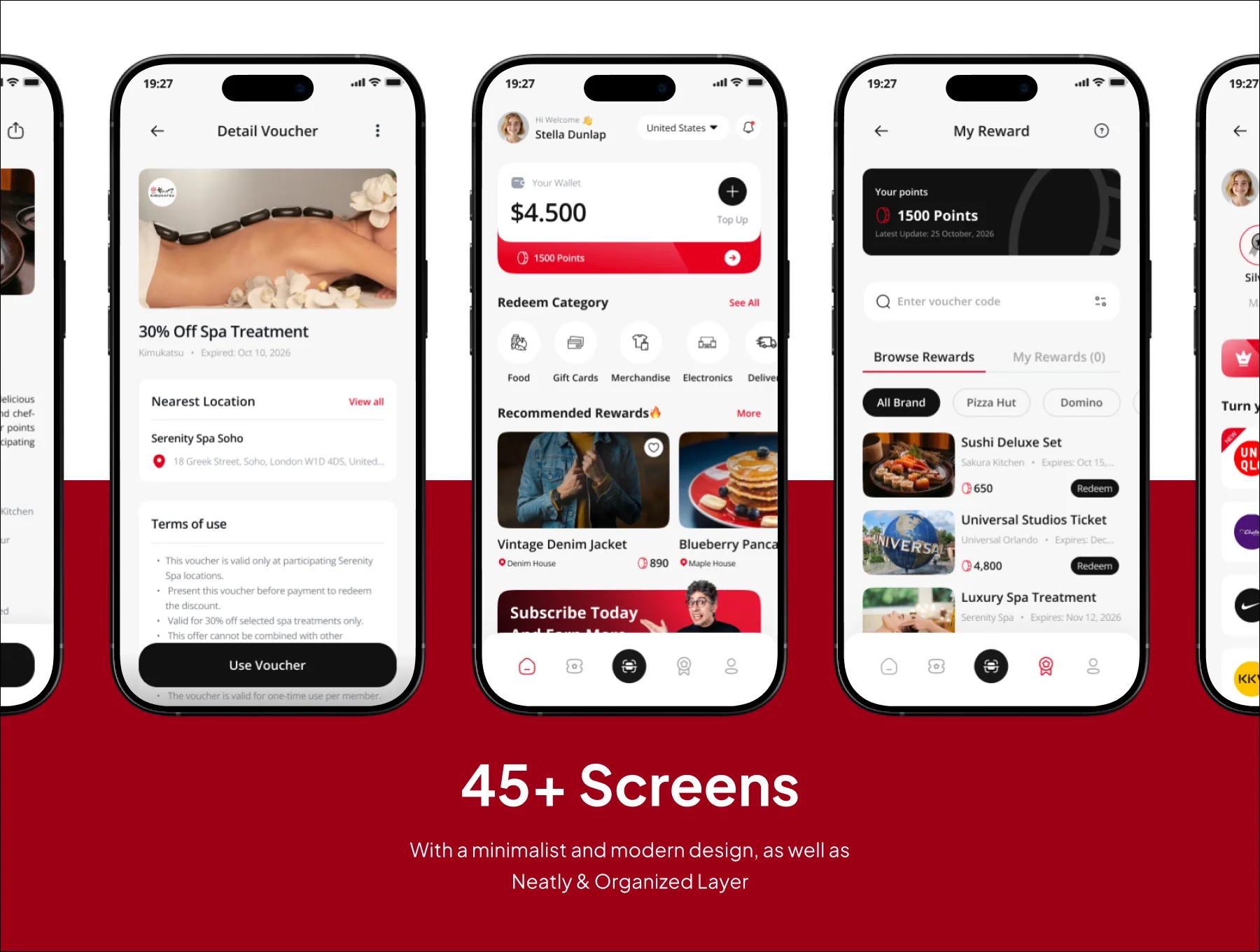 Pointa - Redeem Points Premium UI KIts App 4