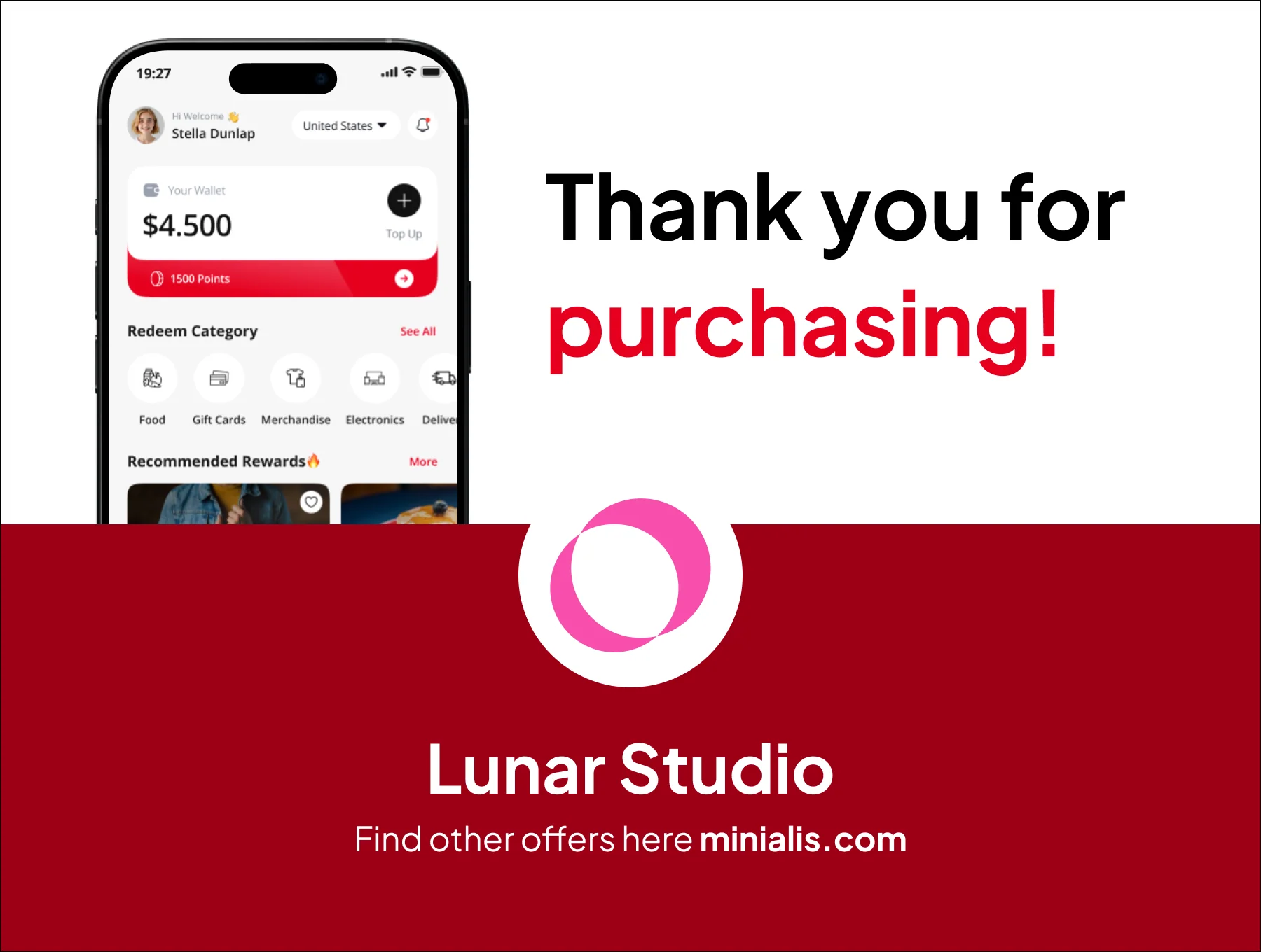 Pointa - Redeem Points Premium UI KIts App 6