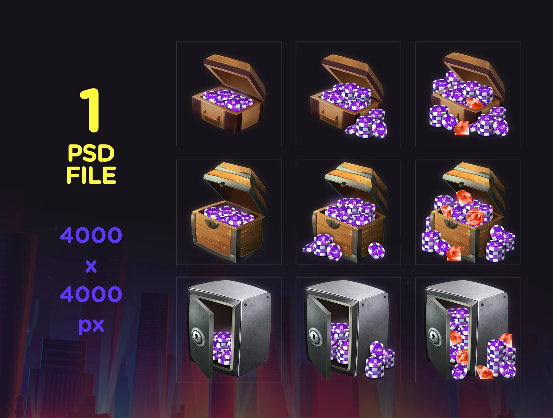 Poker Chip Pack 1