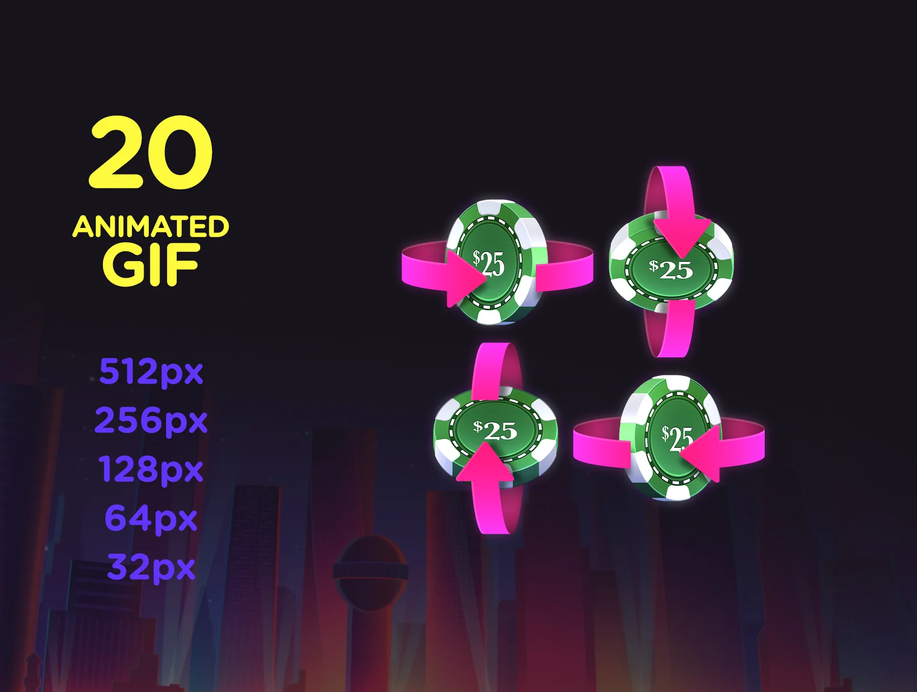 Poker Chip Pack 3 3
