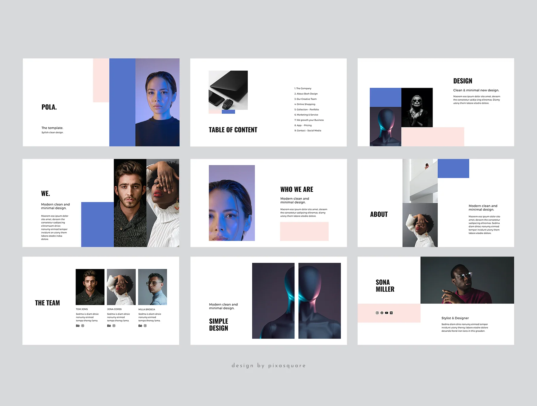 POLA - Powerpoint Design Template