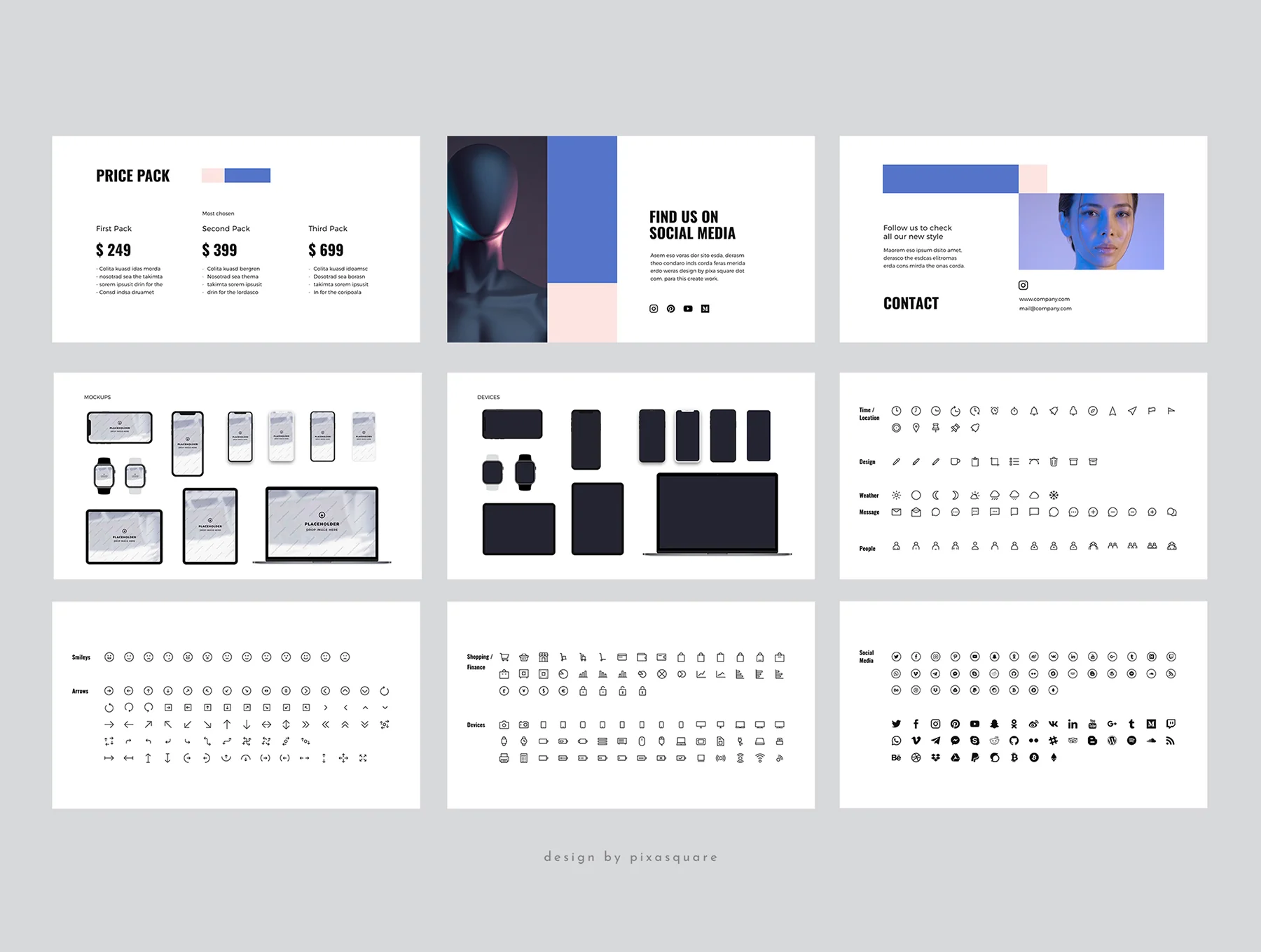POLA - Powerpoint Design Template 6