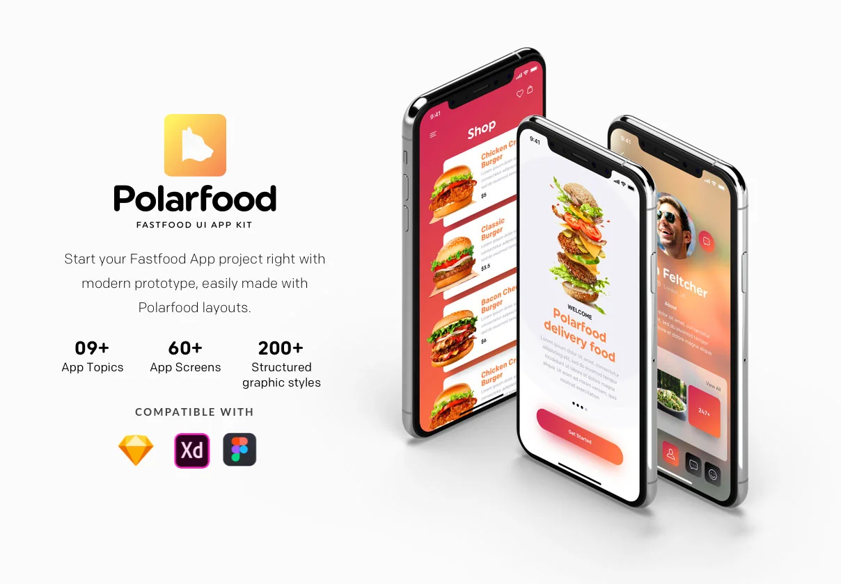Polarfood - Fast-food app kit