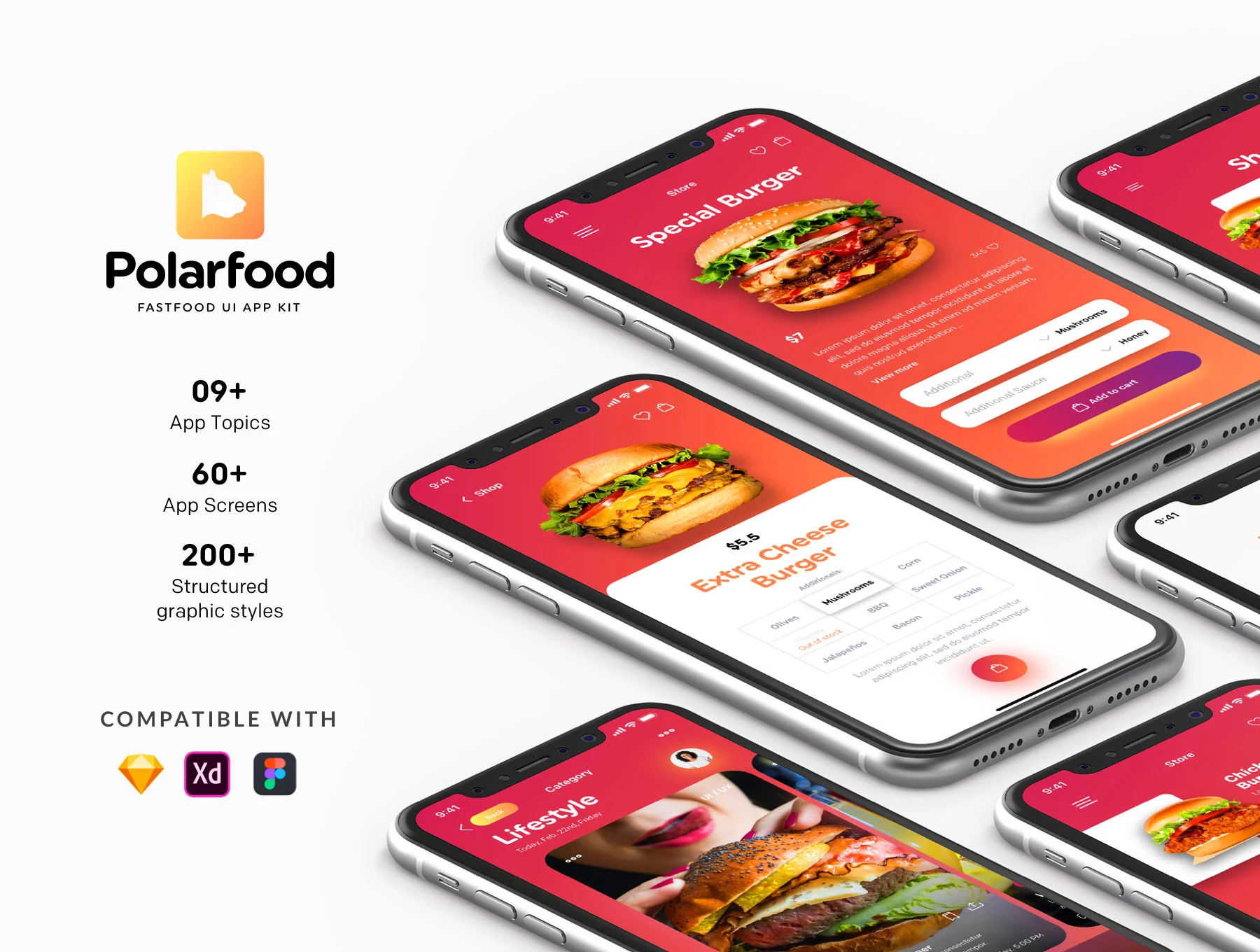 Polarfood - Fast-food app kit