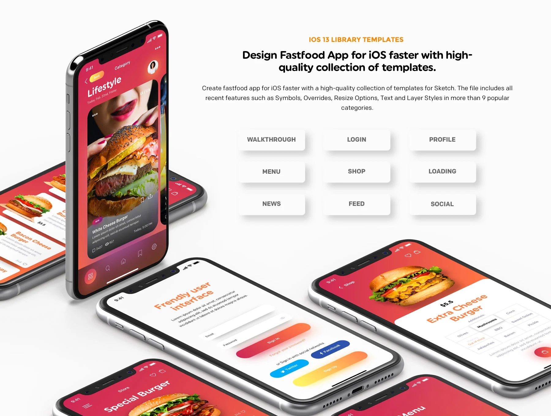 Polarfood - Fast-food app kit 2
