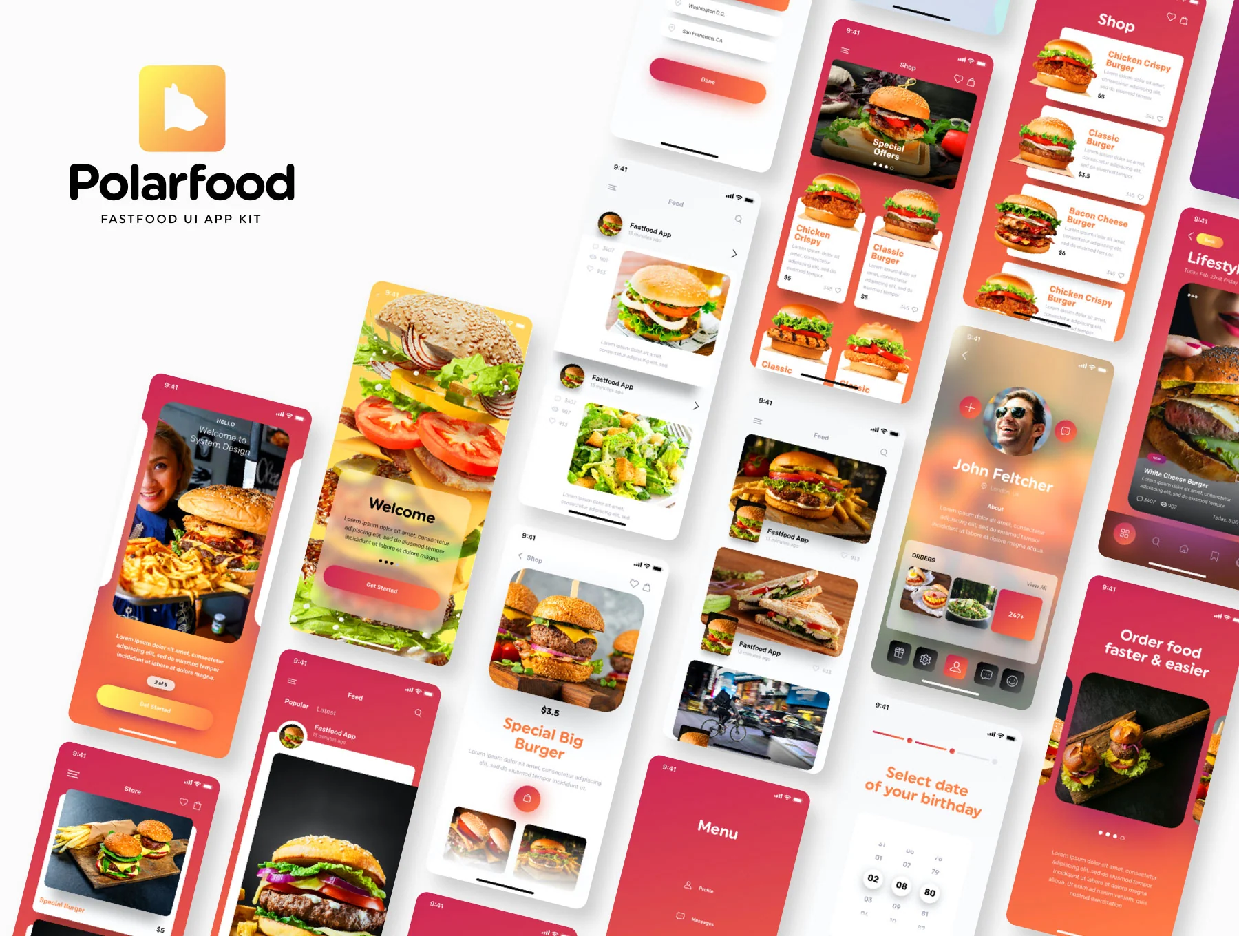 Polarfood - Fast-food app kit 3