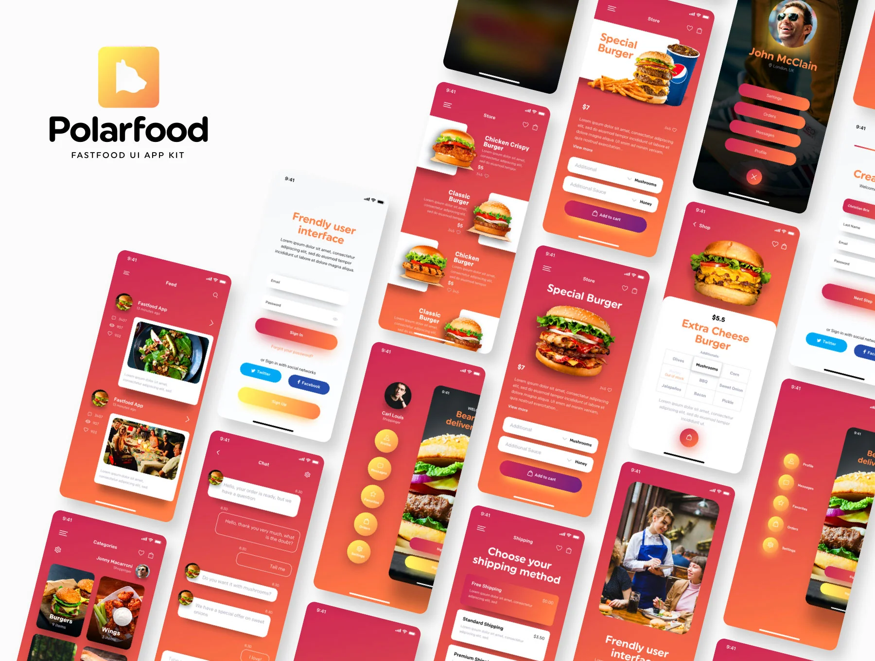 Polarfood - Fast-food app kit 4