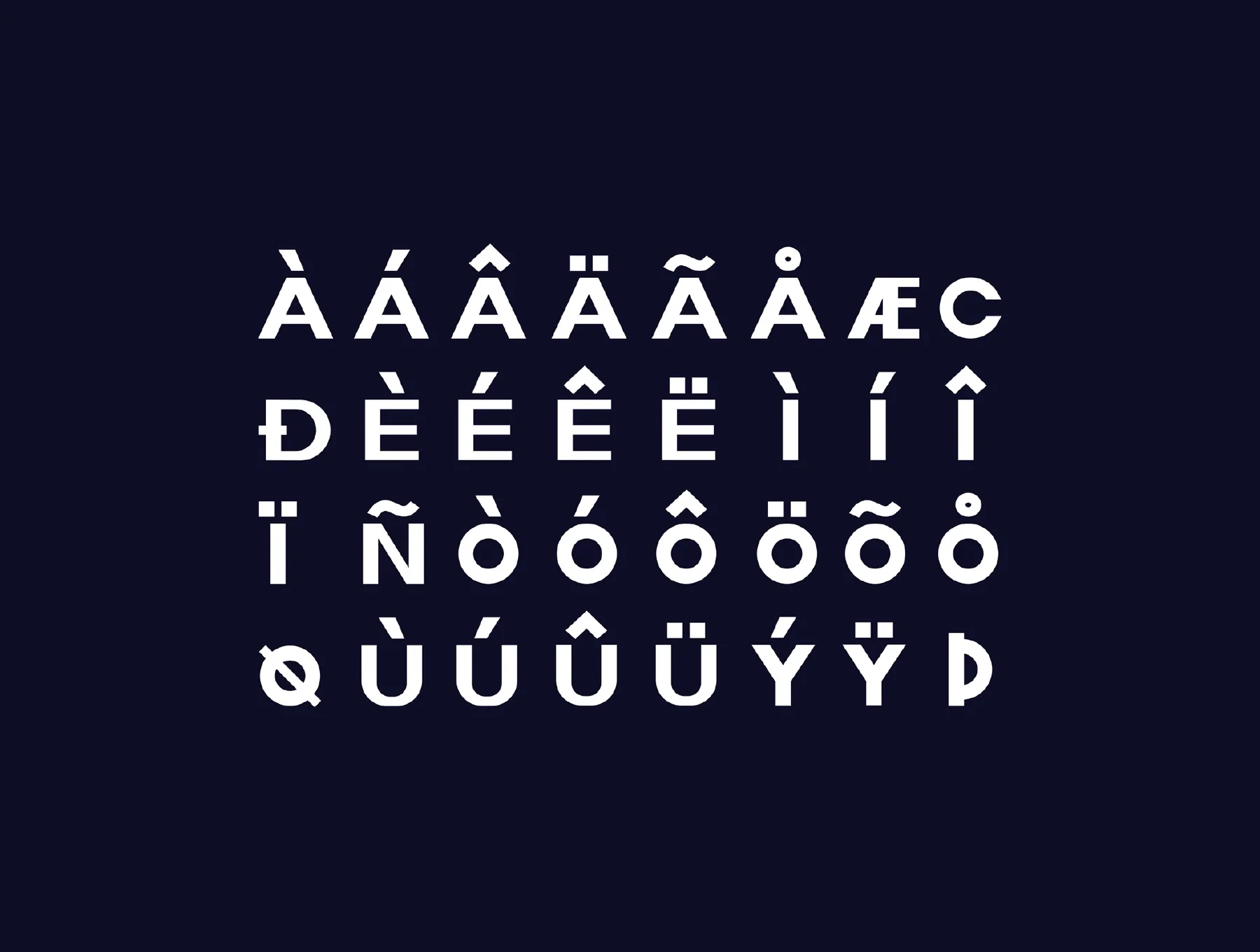 Polaris Futuristic Bold Typeface 6