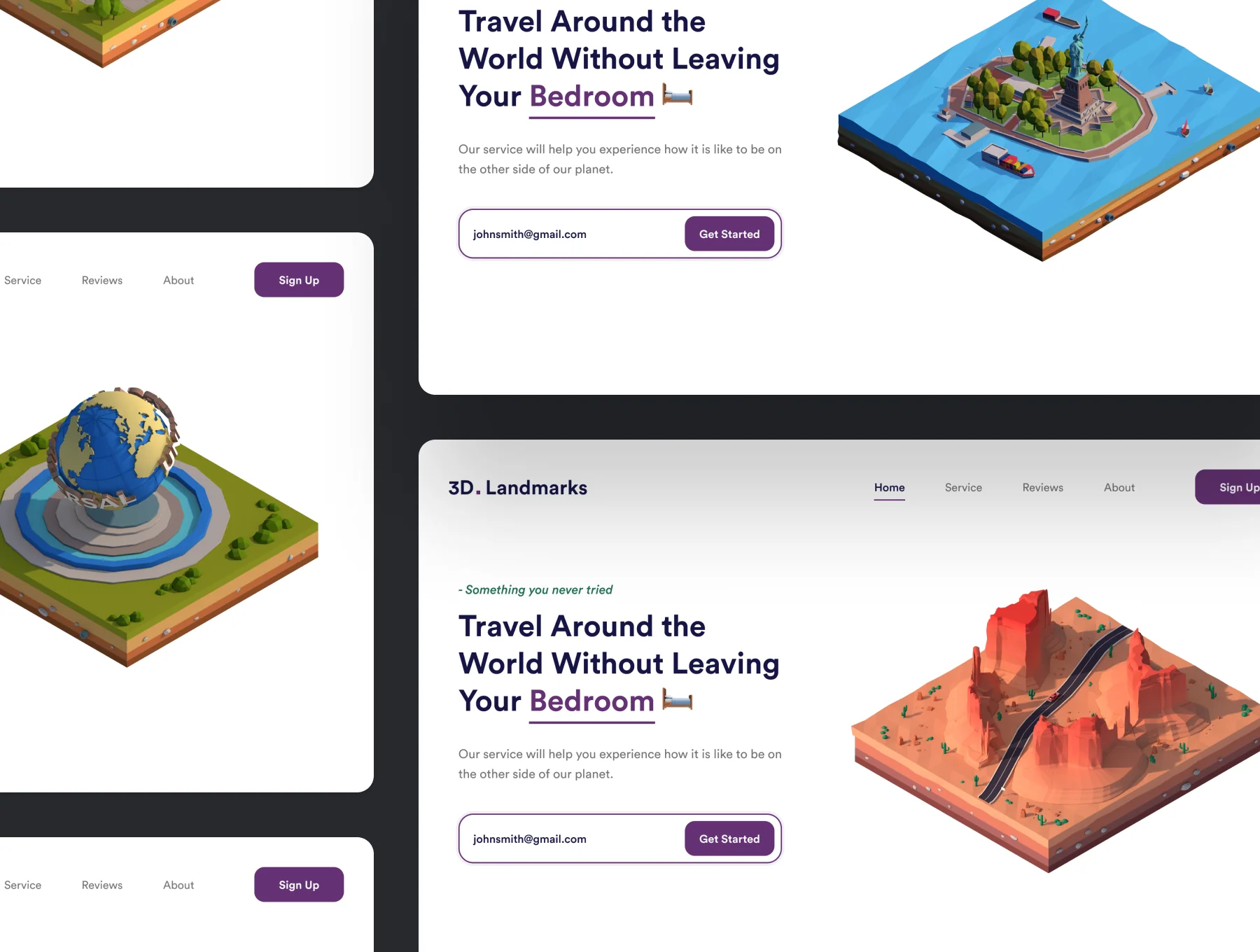 Polygonia: Low Poly US Landmarks Pack 8