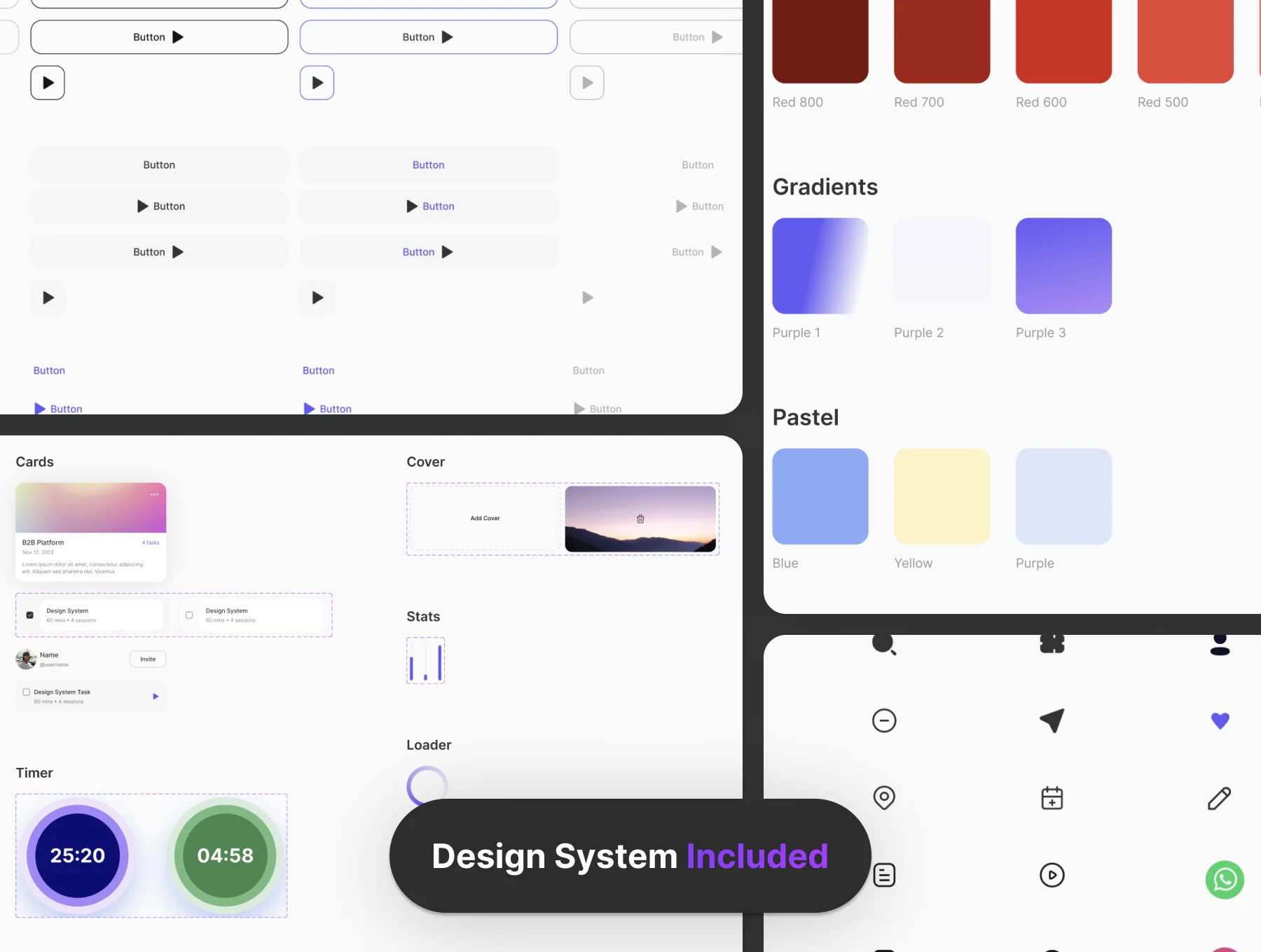 Pomo - Pomodoro App UI Kit 3