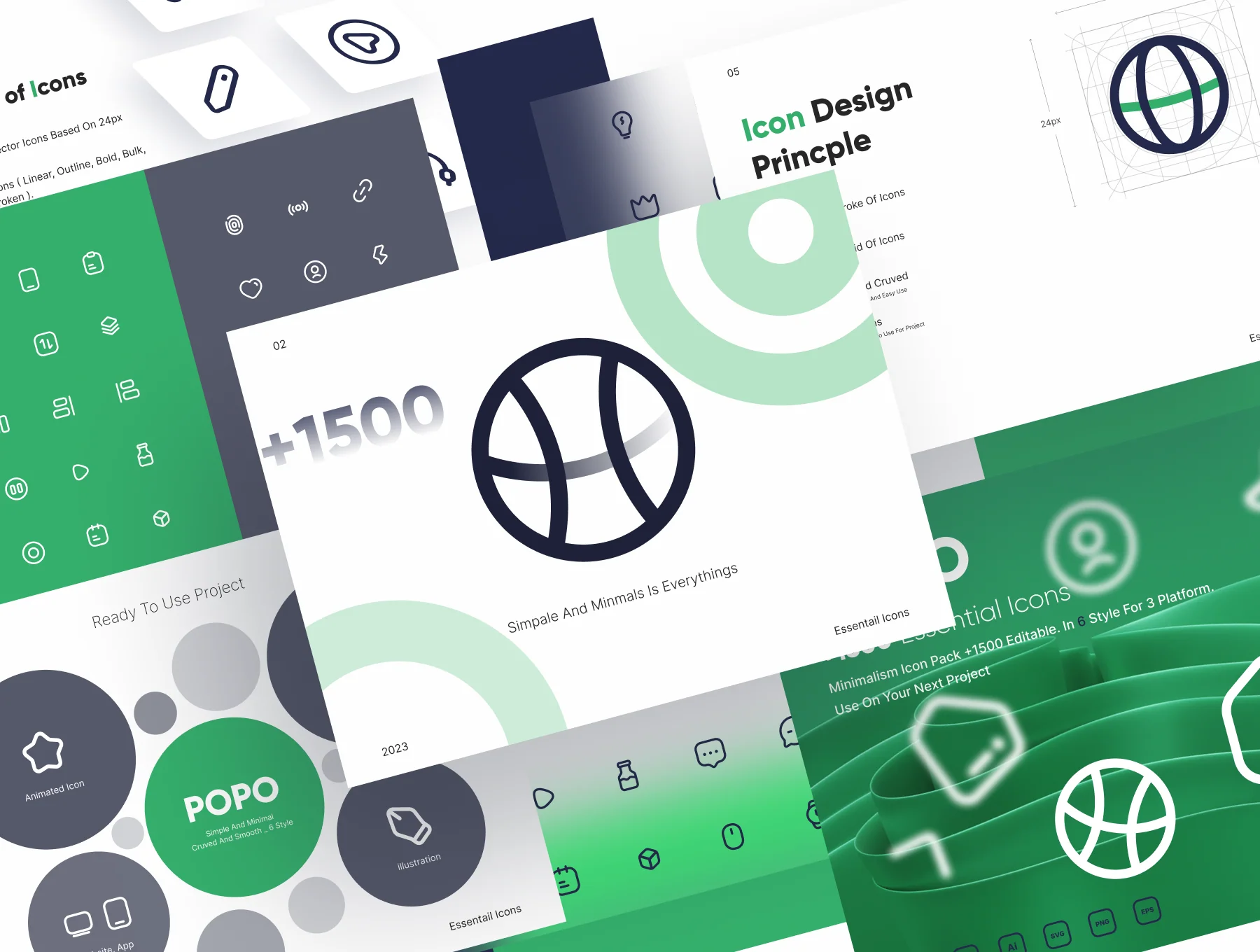 POPO Iconset +1500 Essential Icons 3