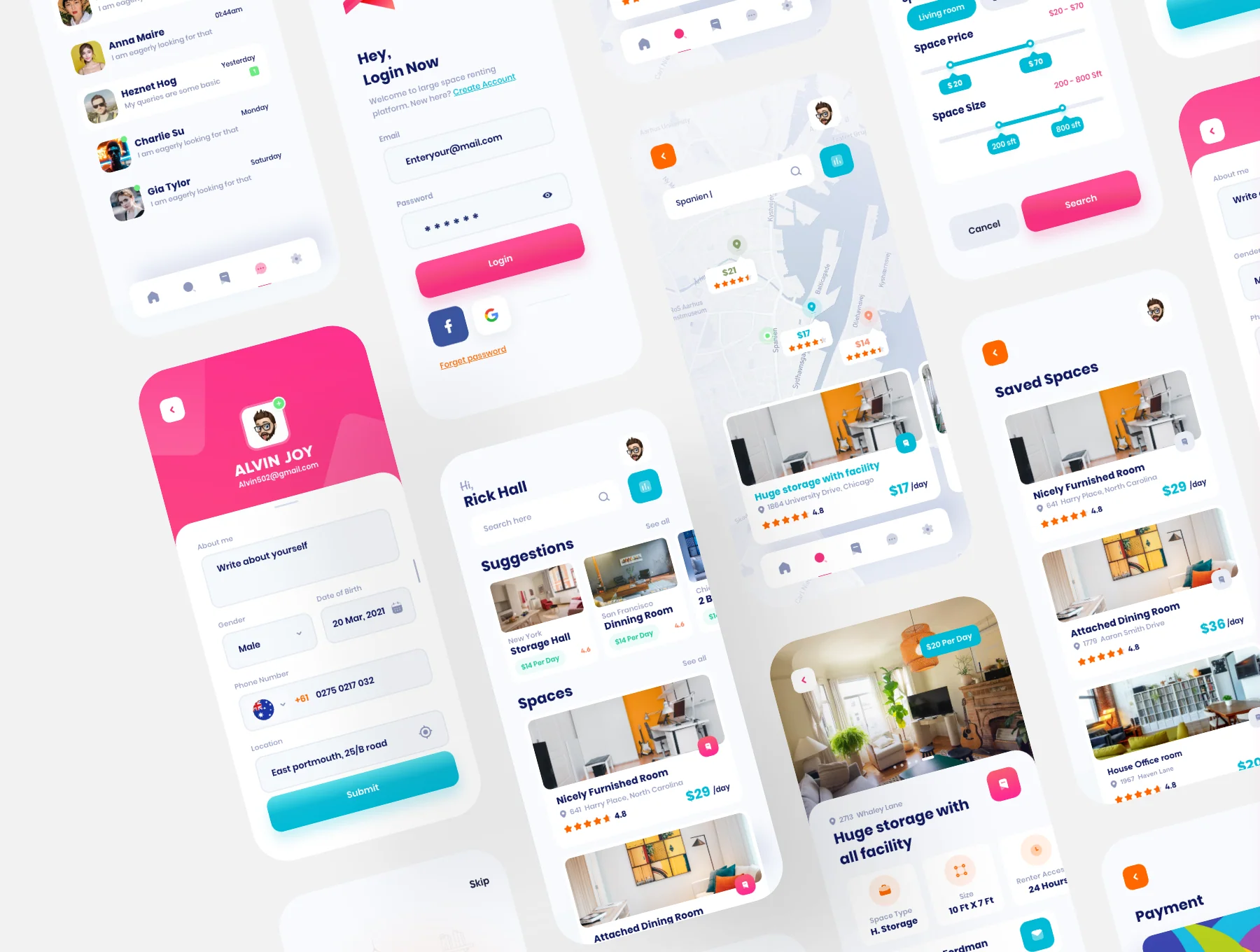 Popspace A space renting app 5