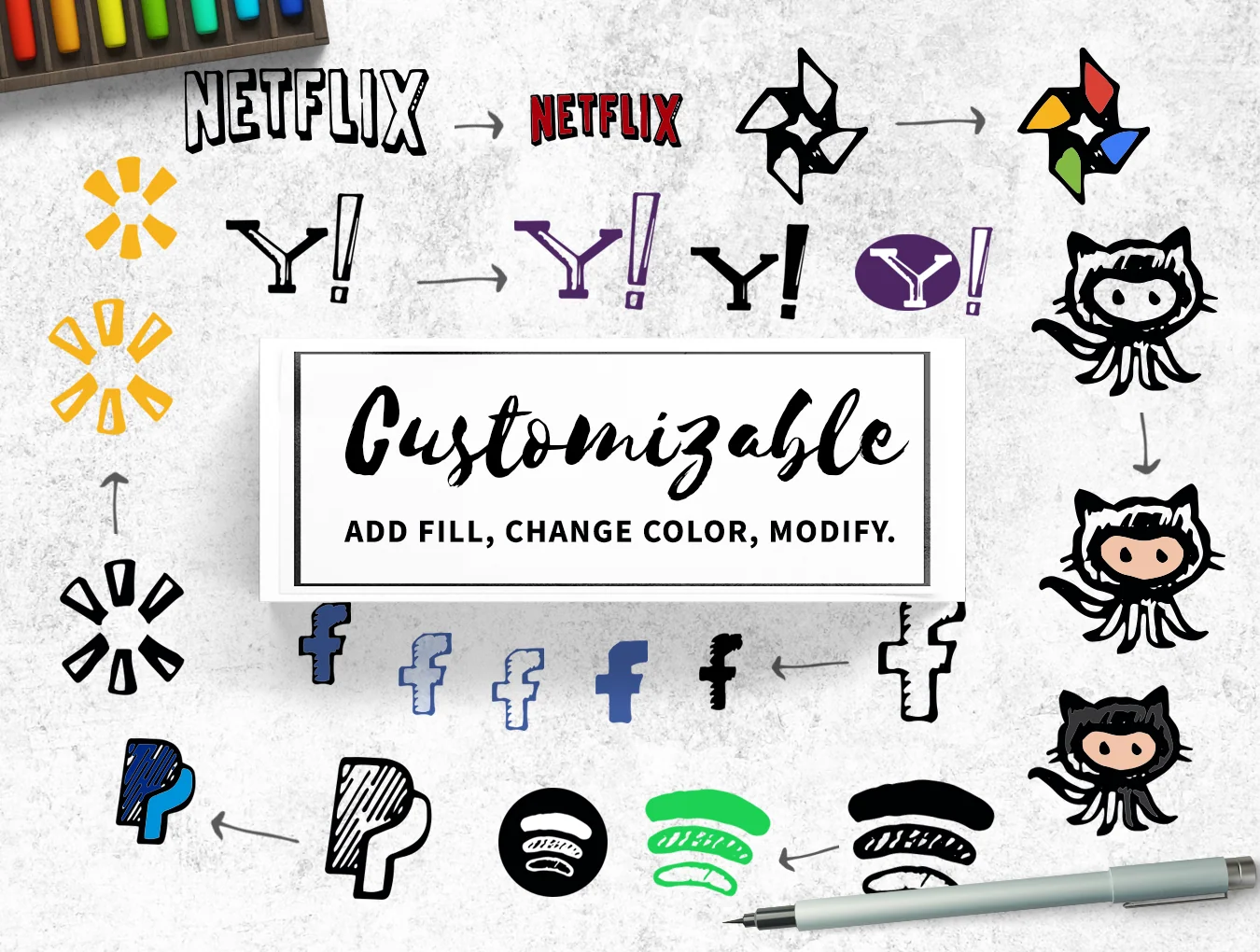 Popular Apps Icons 2