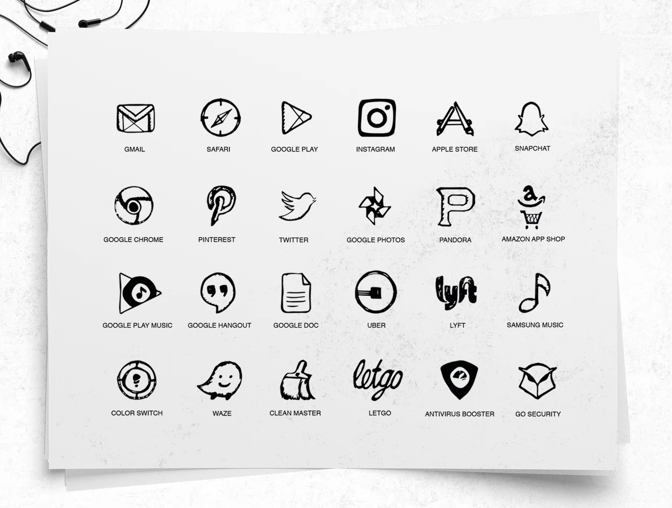 Popular Apps Icons 4
