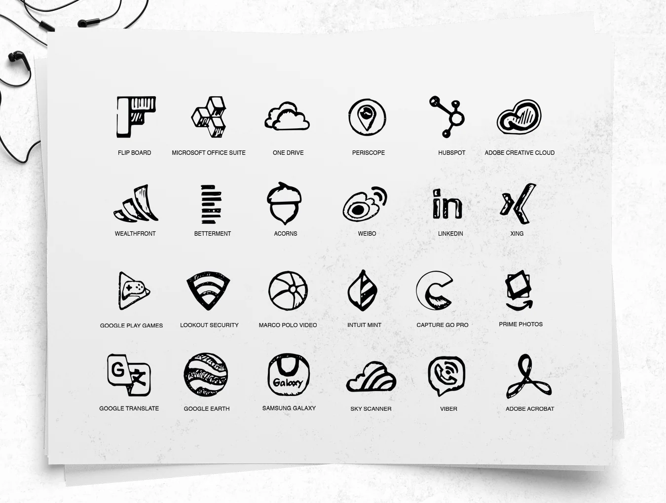 Popular Apps Icons 6