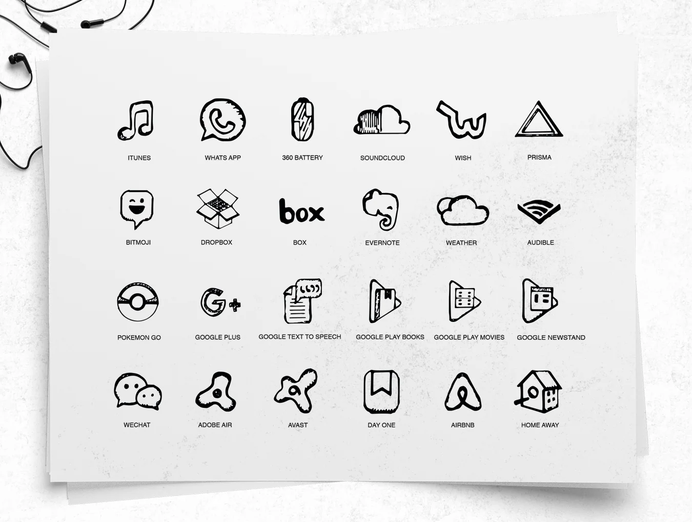 Popular Apps Icons 7