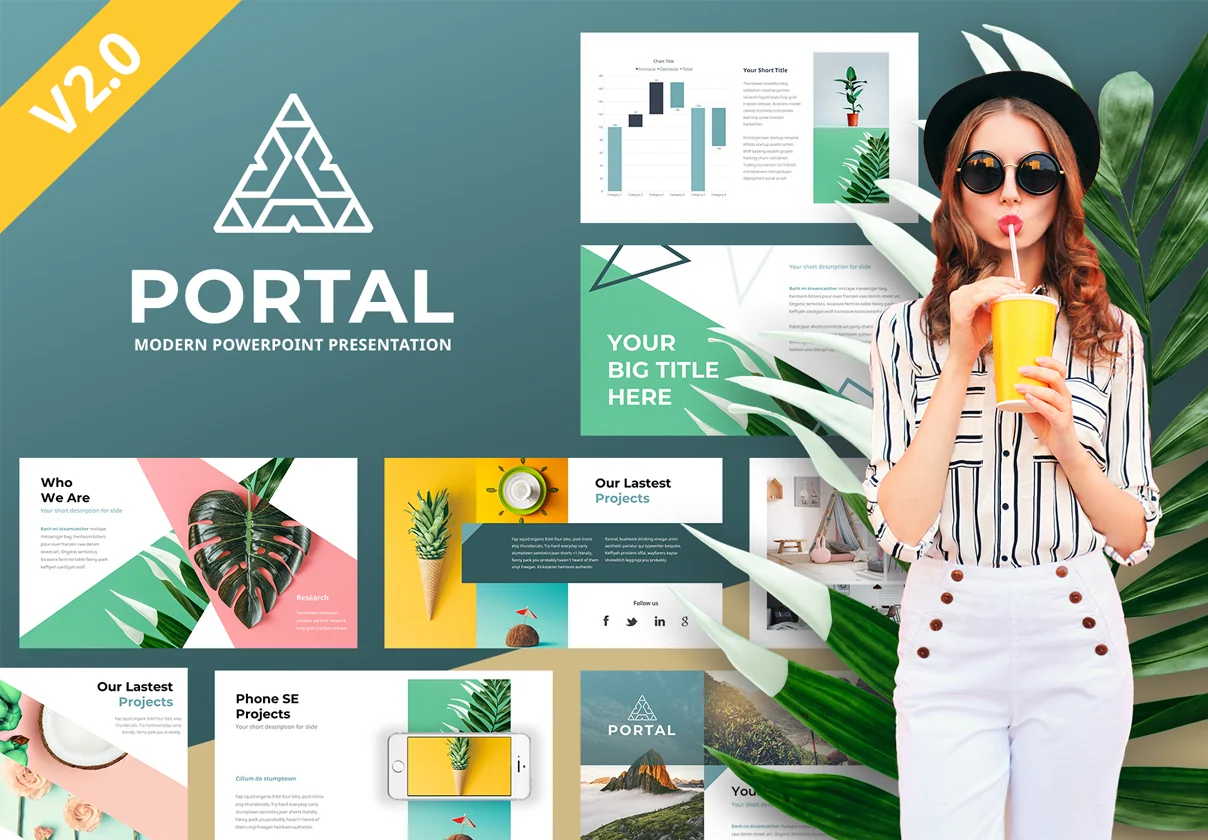 Portal Modern Powerpoint