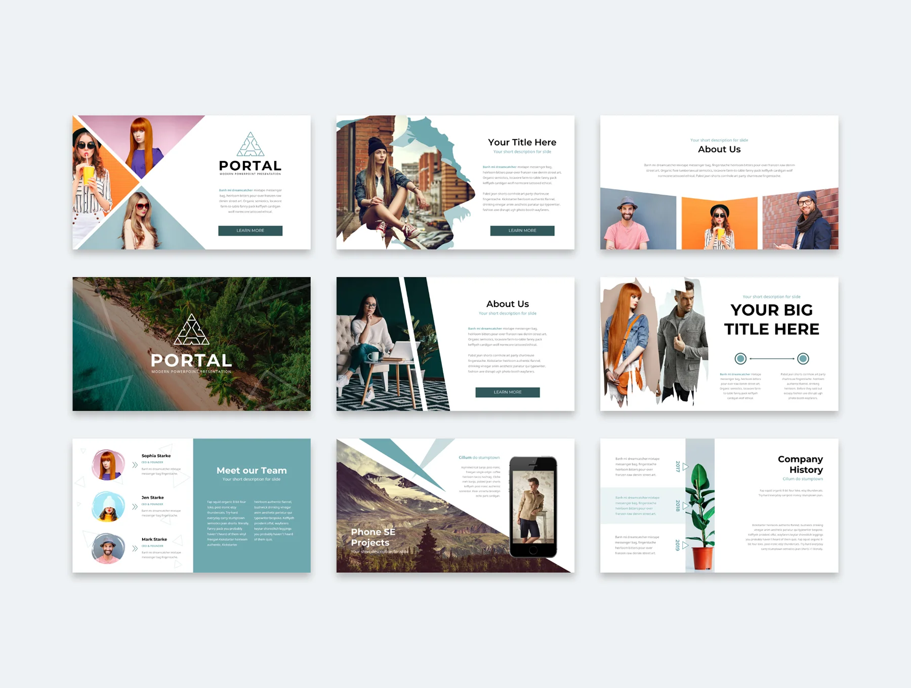 Portal Modern Powerpoint 4