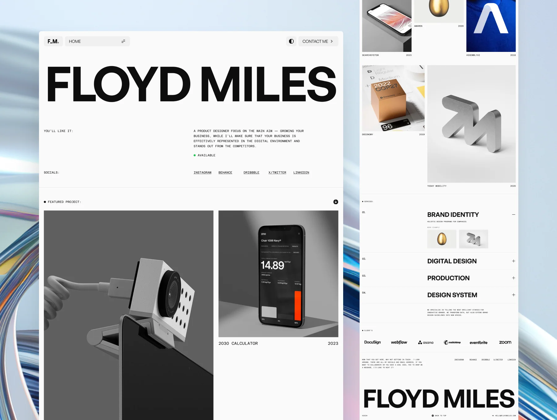 Portfolio Framer template for Product Designer 9