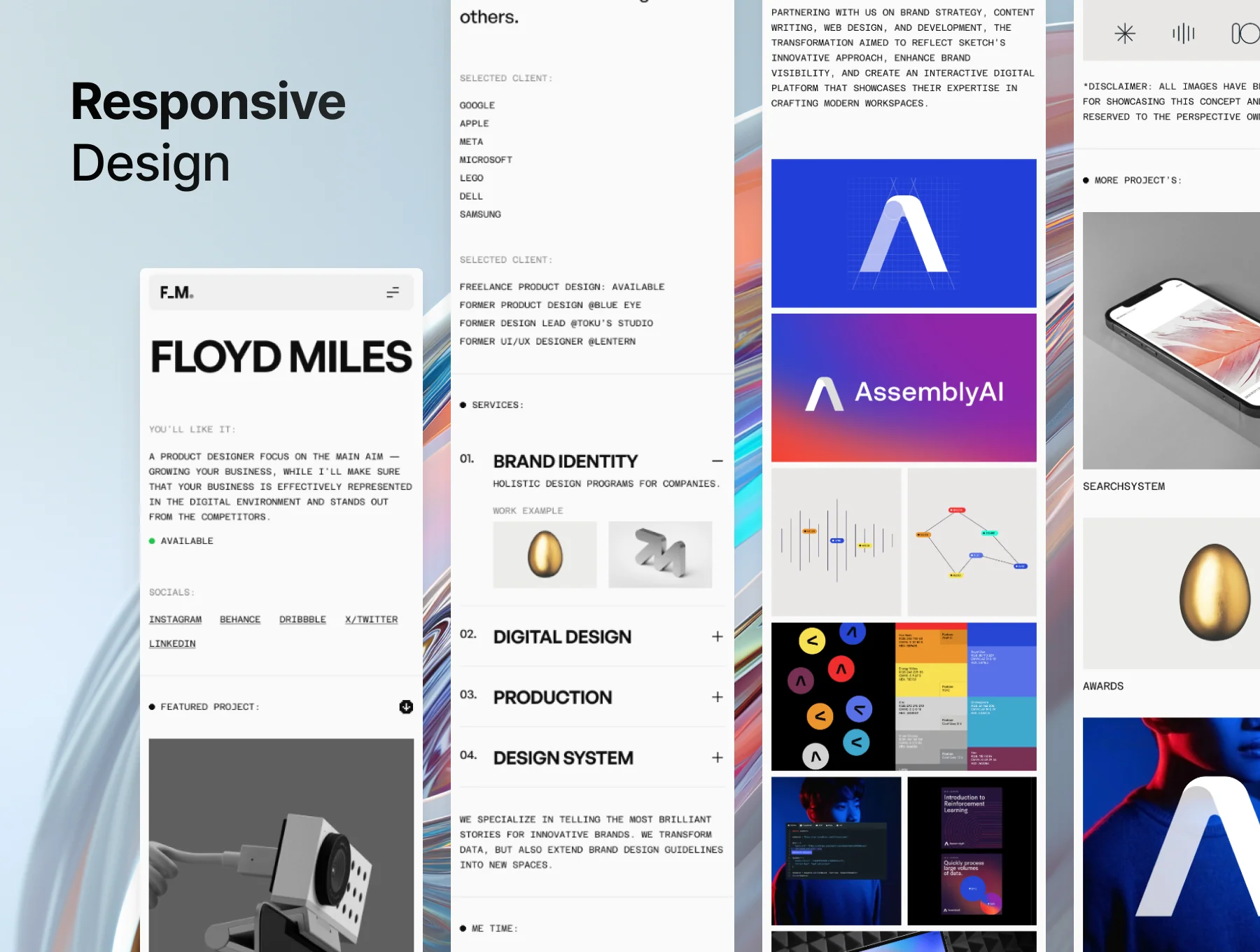 Portfolio Framer template for Product Designer 5