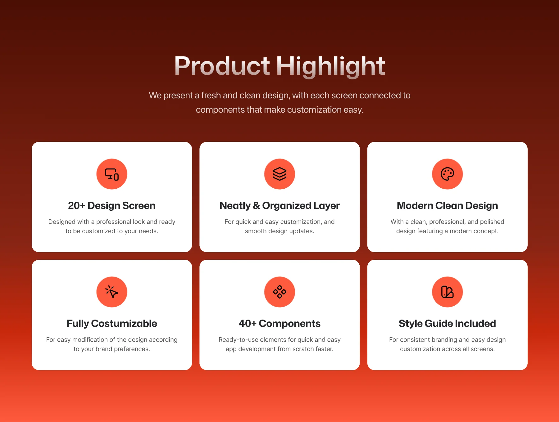 Portfolio Landing Page UI Kit – Alex 2