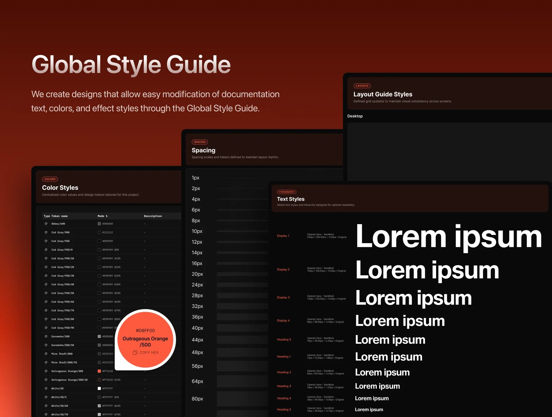 Portfolio Landing Page UI Kit – Alex 3