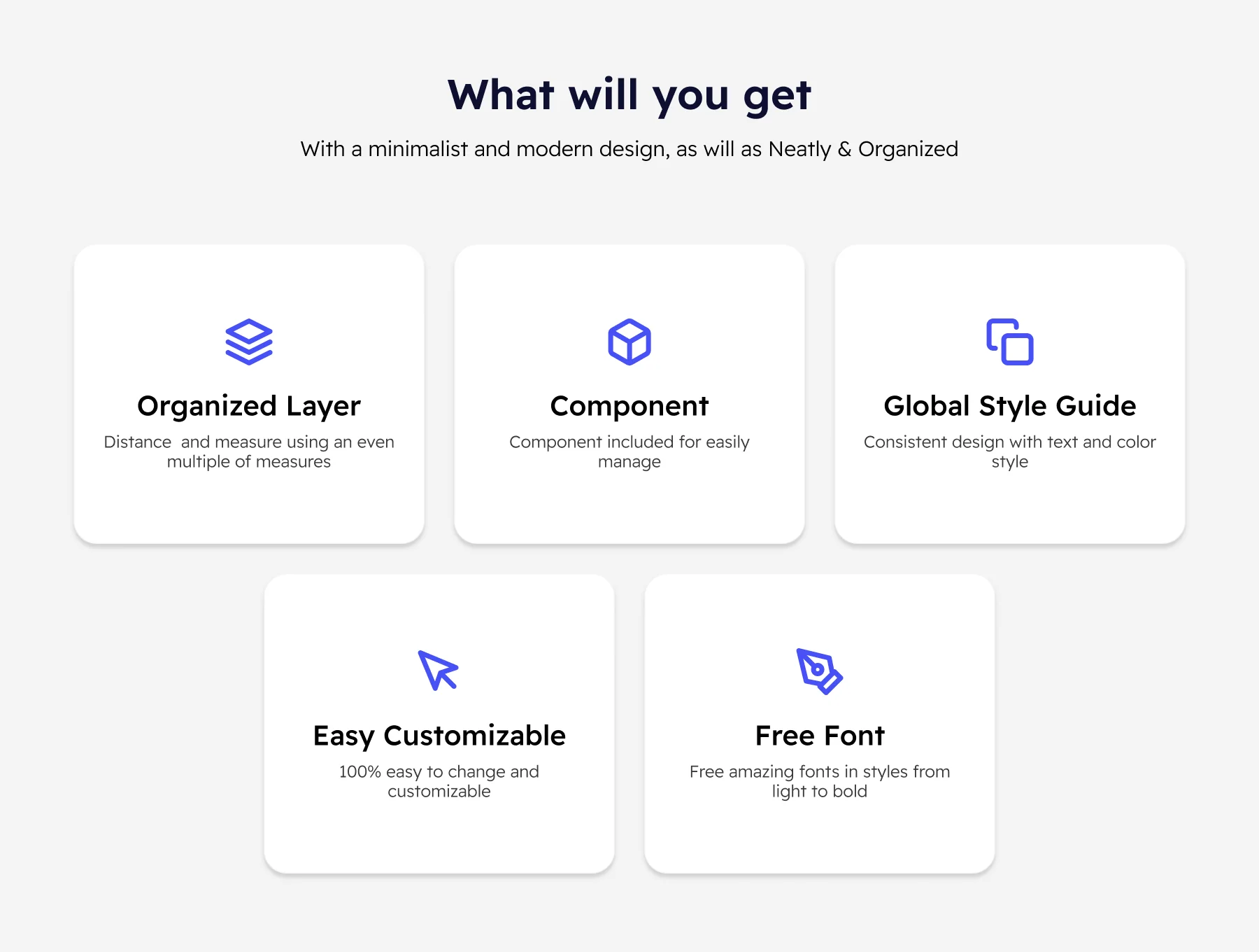 Portfolio Landing Page UI kit 2