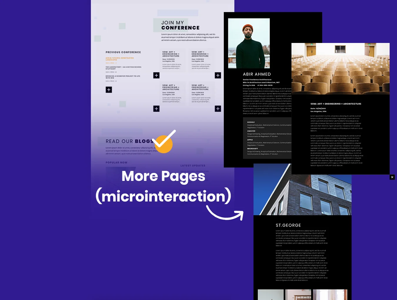3 Portfolio Landing Pages 4