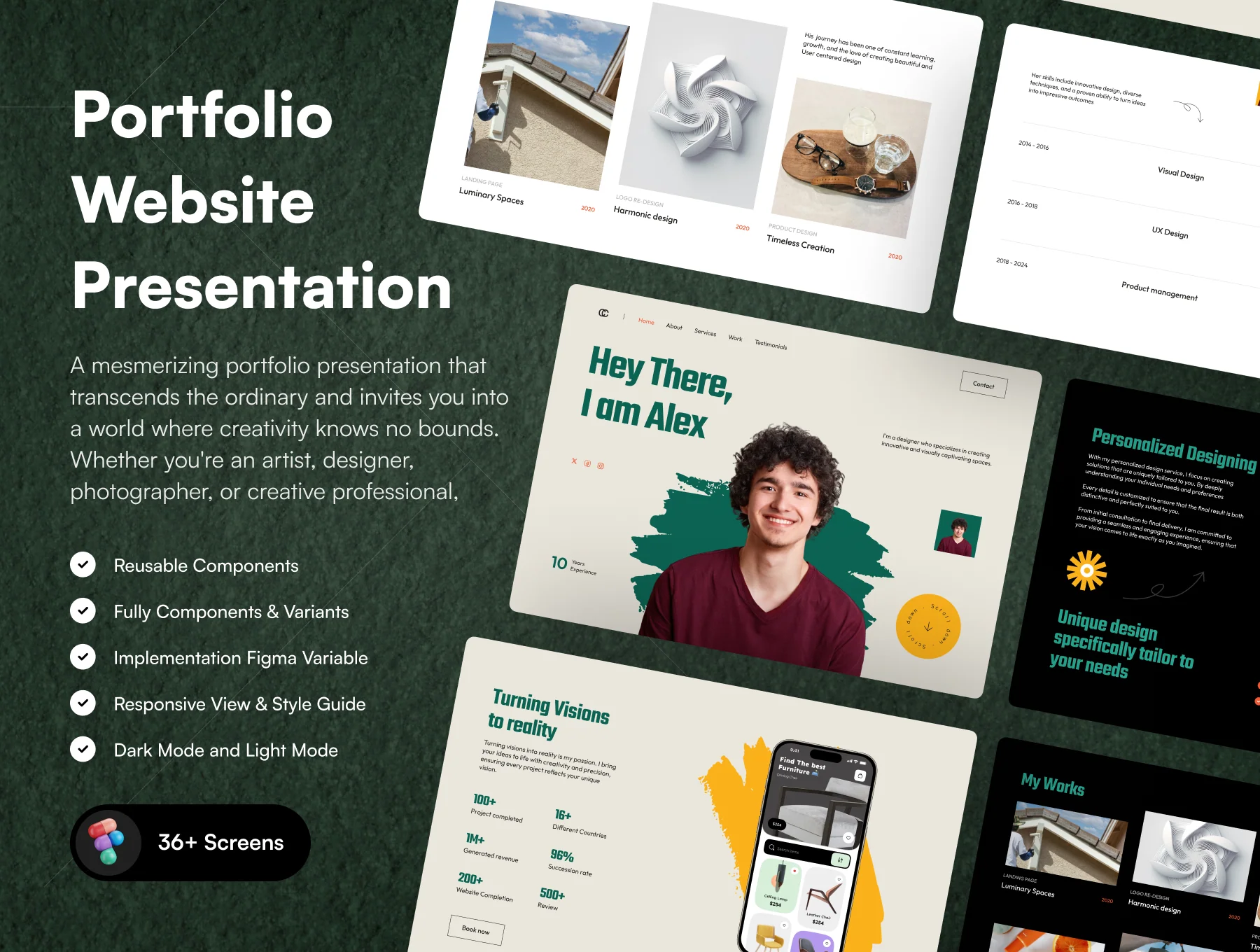 Portfolio Website UI Kit