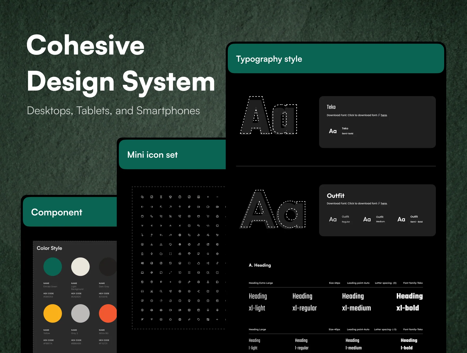 Portfolio Website UI Kit 7