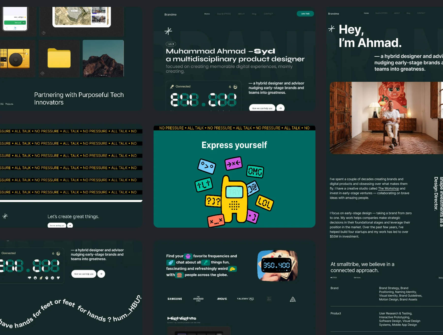 Portfolio website & Resume & Portfolio Kit 3