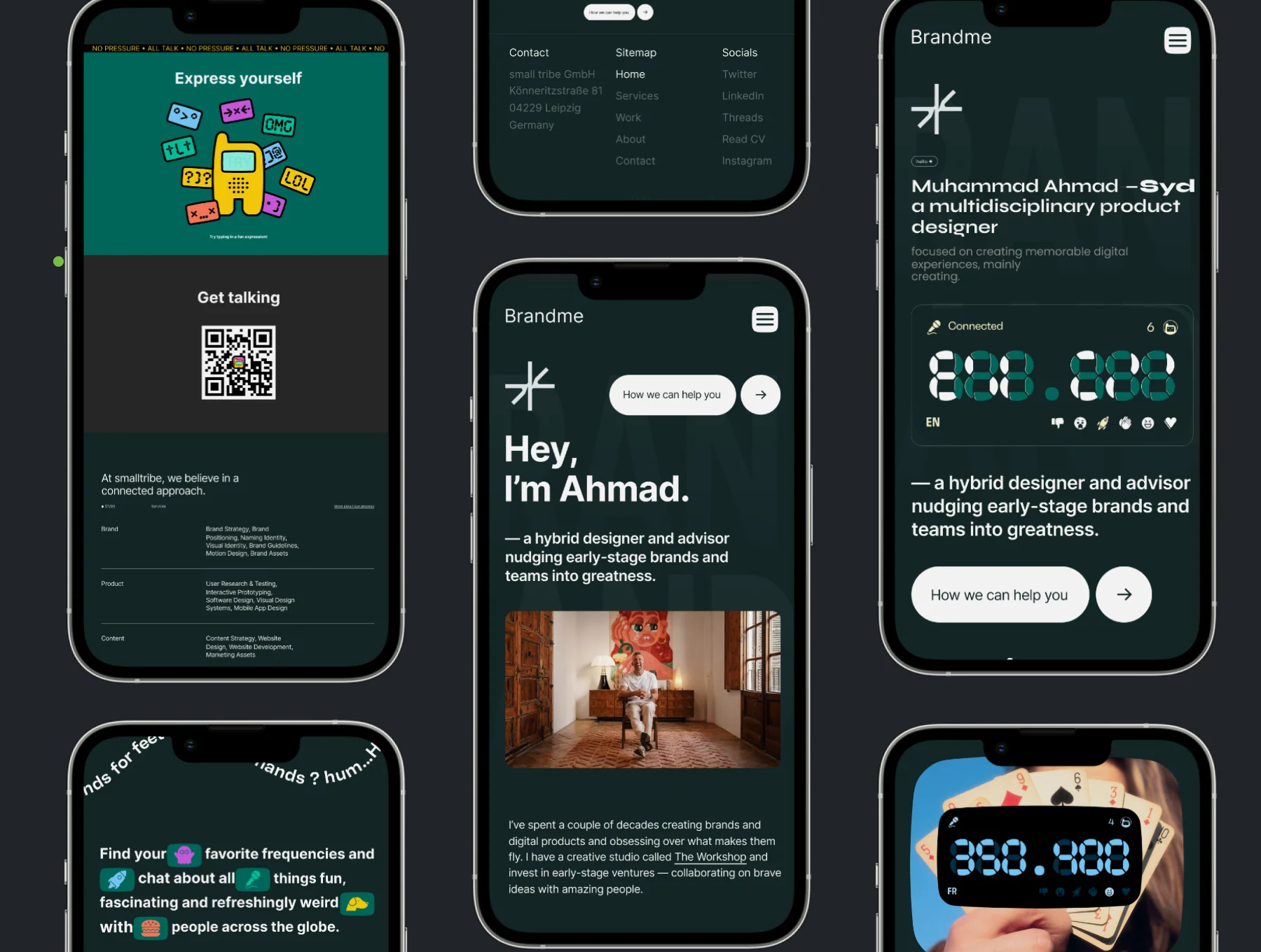 Portfolio website & Resume & Portfolio Kit 4
