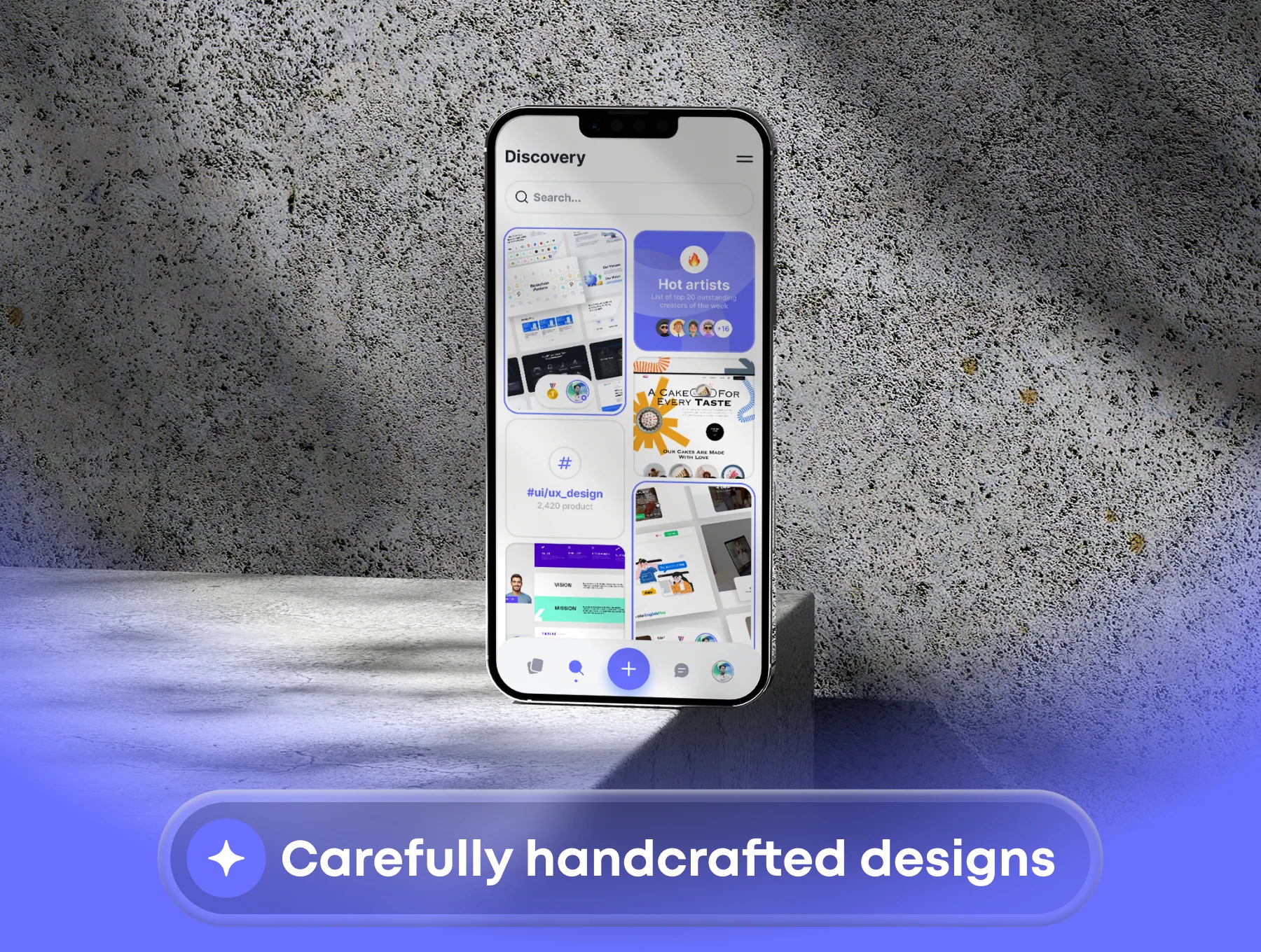 PortfoPro - Designer's Social Network UI Kit 5