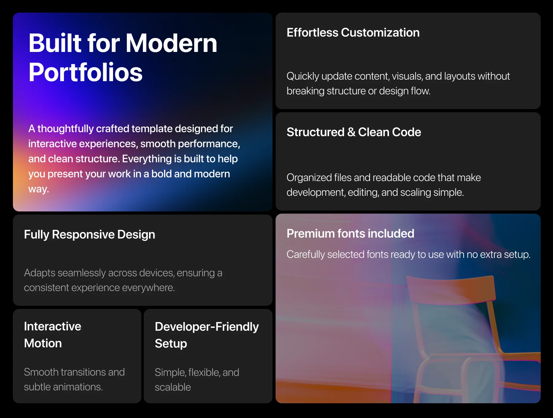 Portra –  Portfolio Website 3