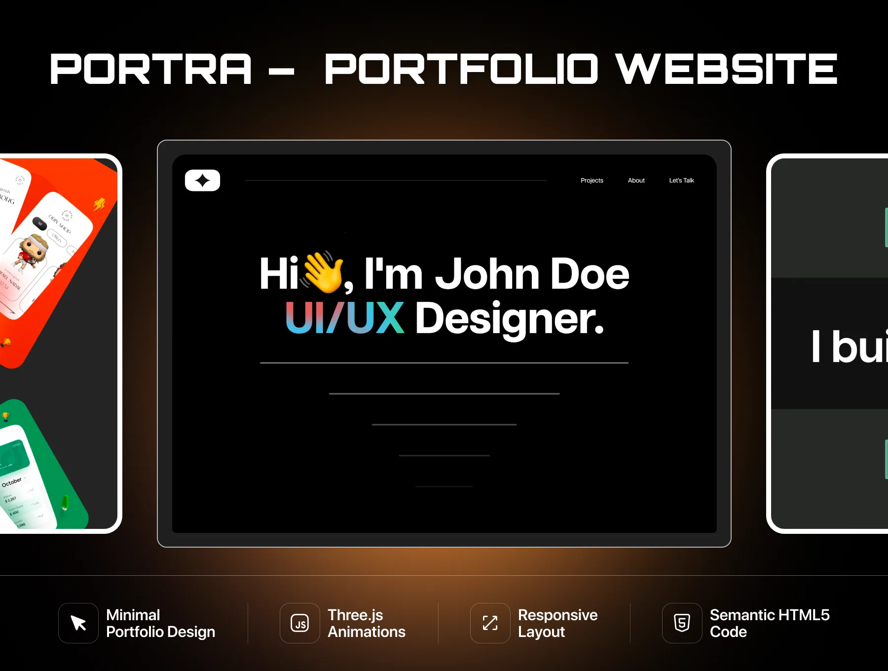 Portra –  Portfolio Website 4