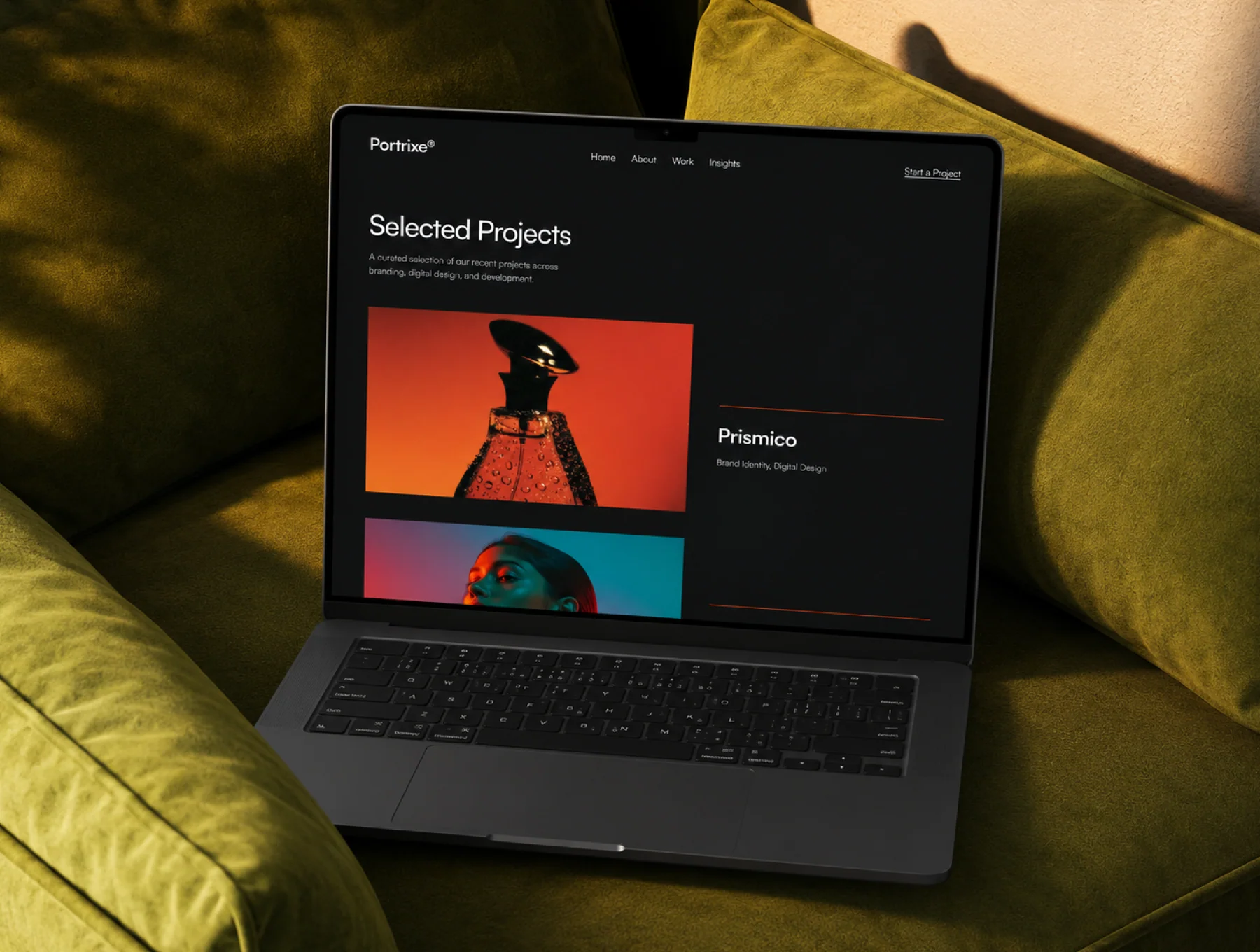 Portrixe® Agency Template 3