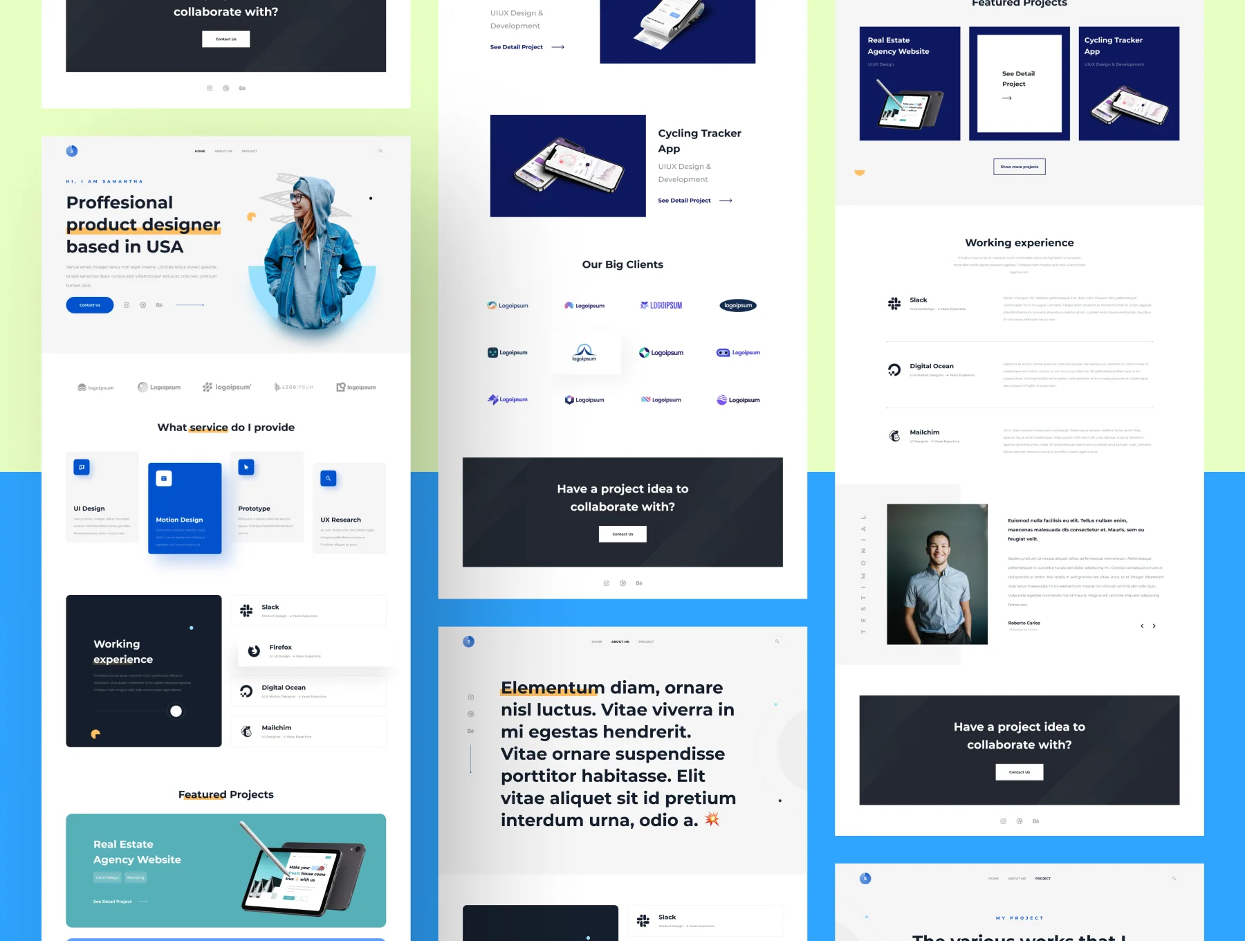 Portyo - Personal Portfolio Templates 6