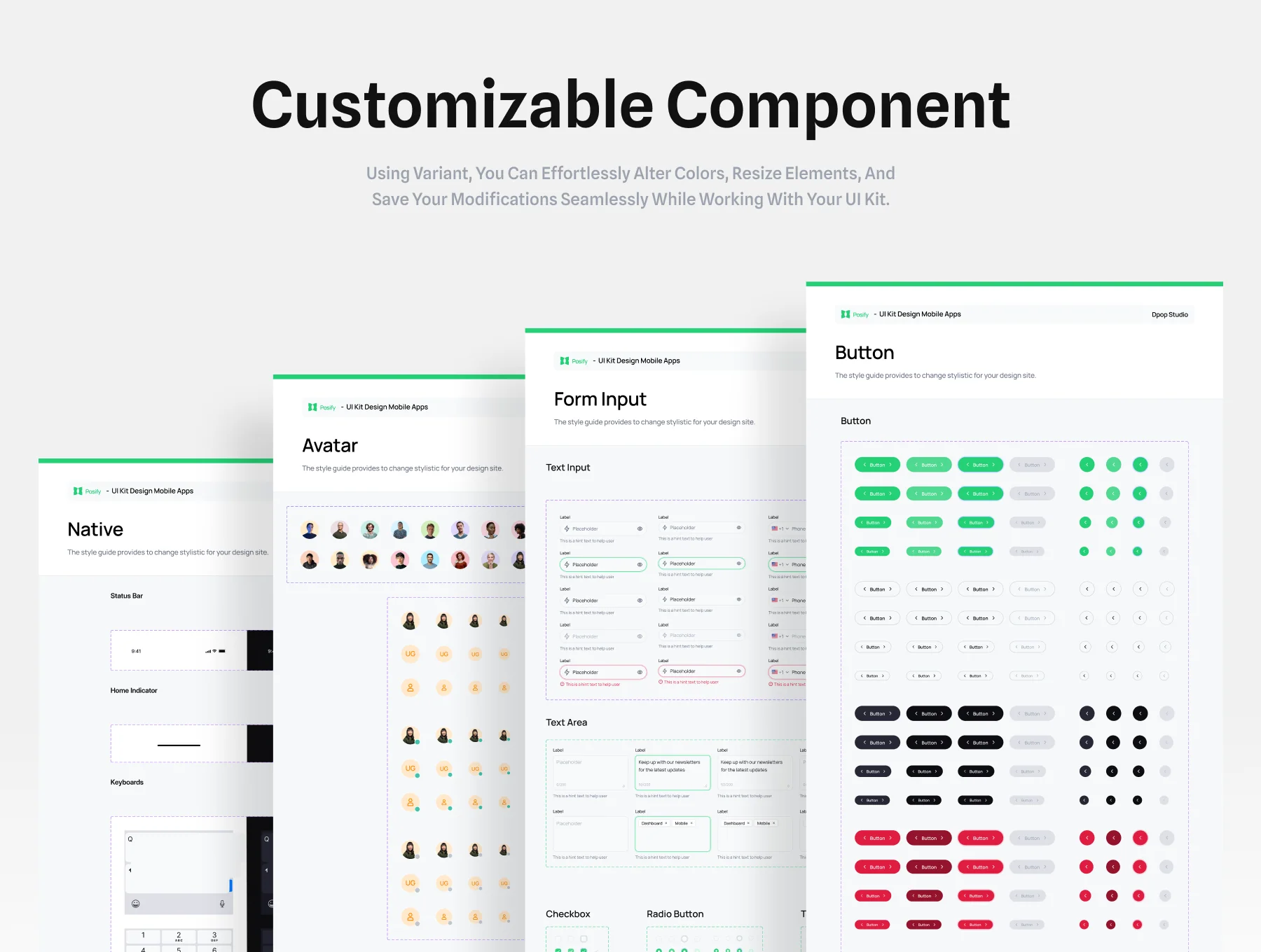 Posify - Mobile Point of Sale UI KIT 5