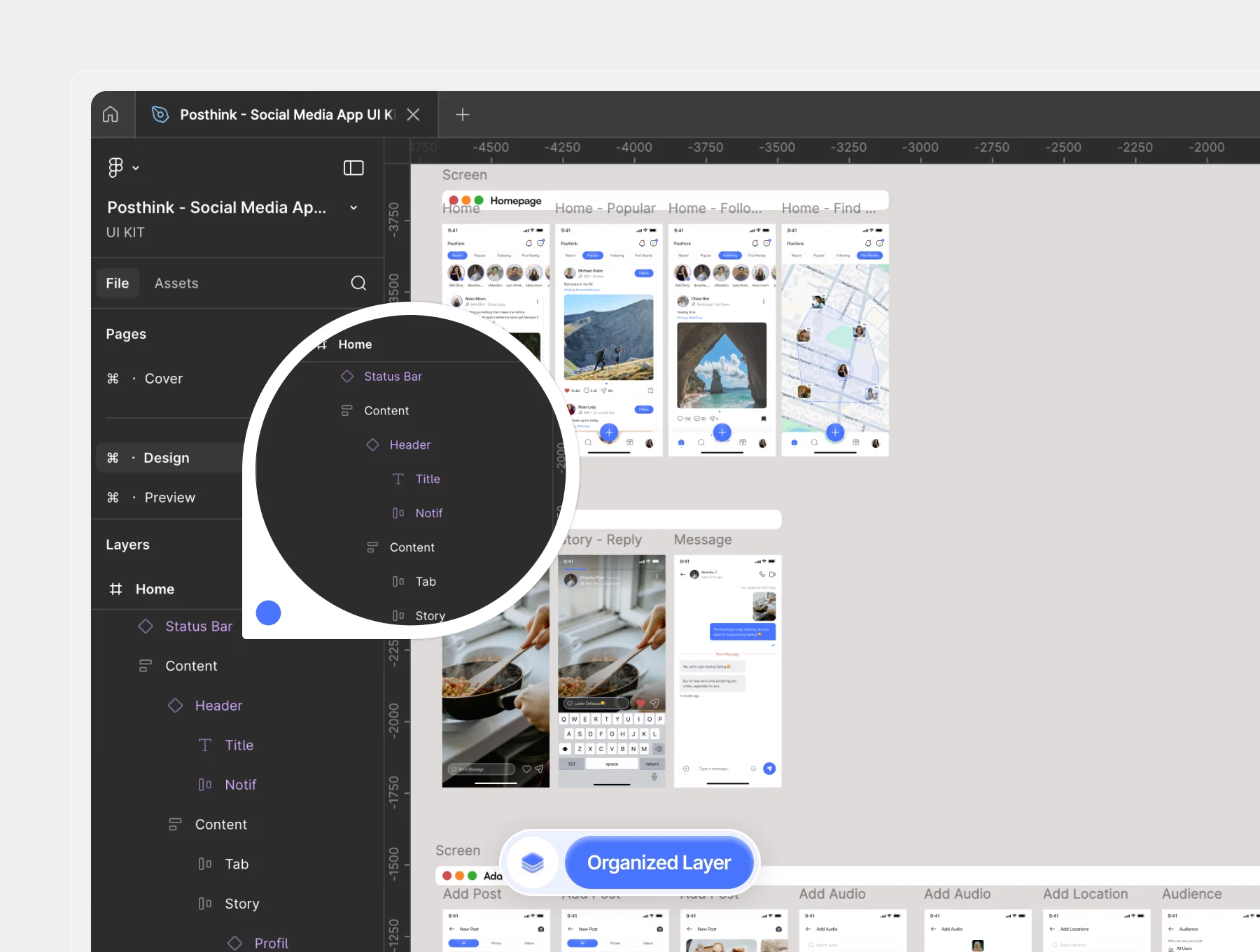 Posthink - Social Media Mobile App Kit 6