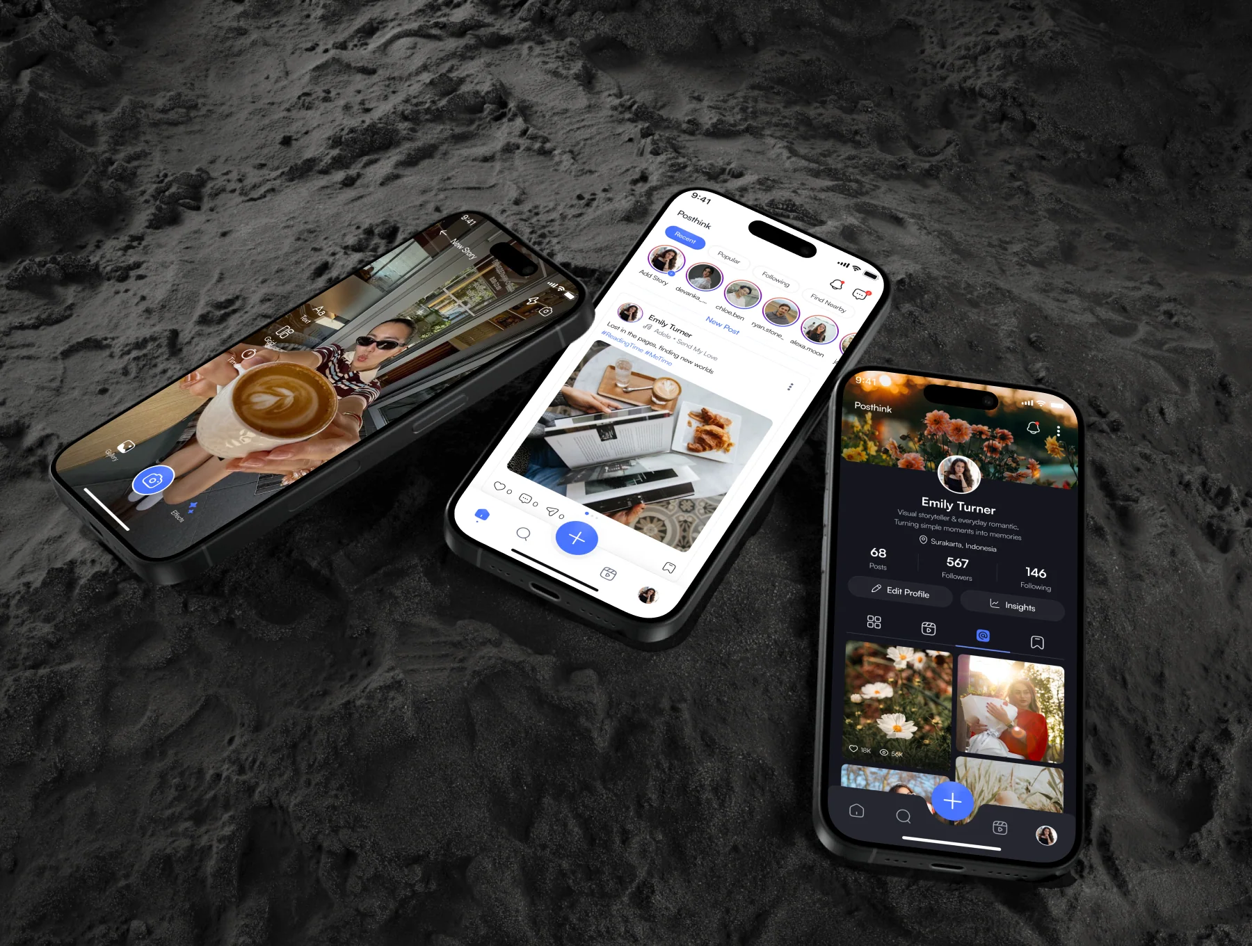 Posthink - Social Media Mobile App Kit 7