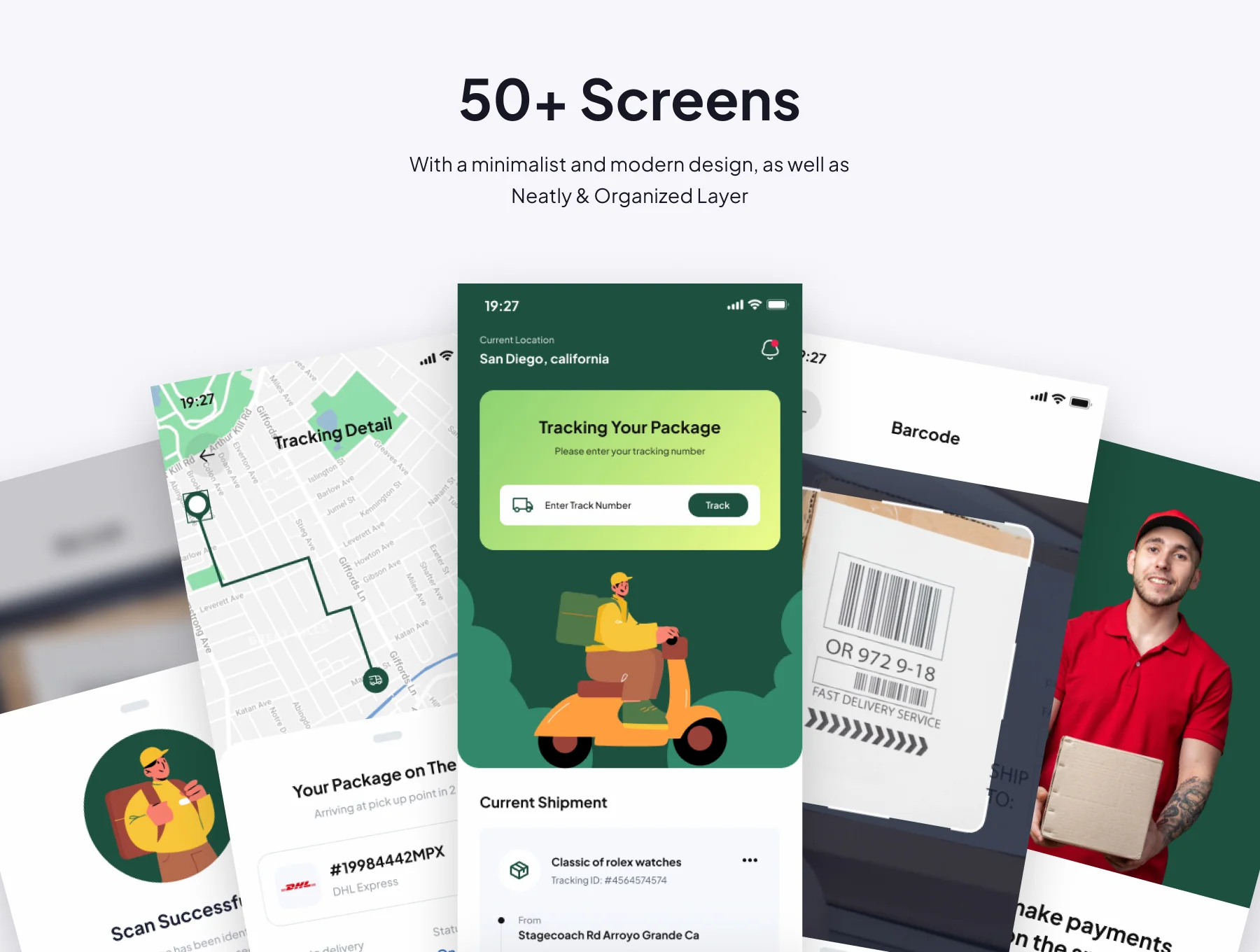PostoGo - Shipping Premium UI KIts App 4