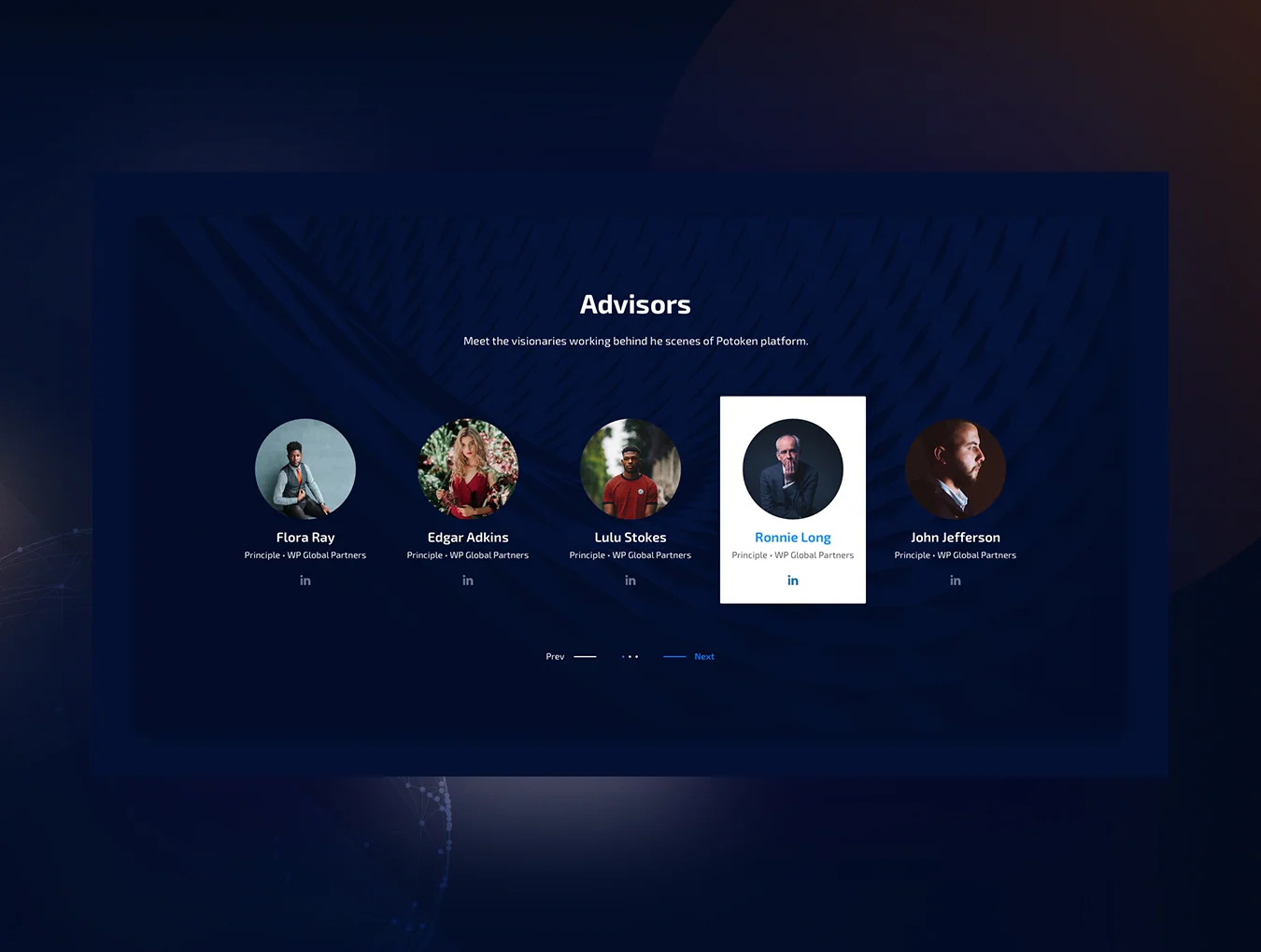 Potoken ICO Landings 4