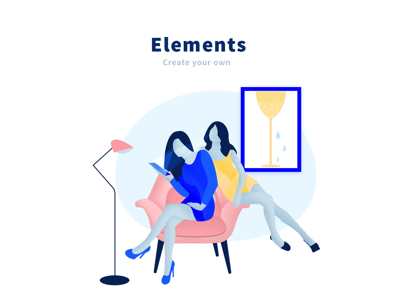 Powerful Shopping Illustrations 4