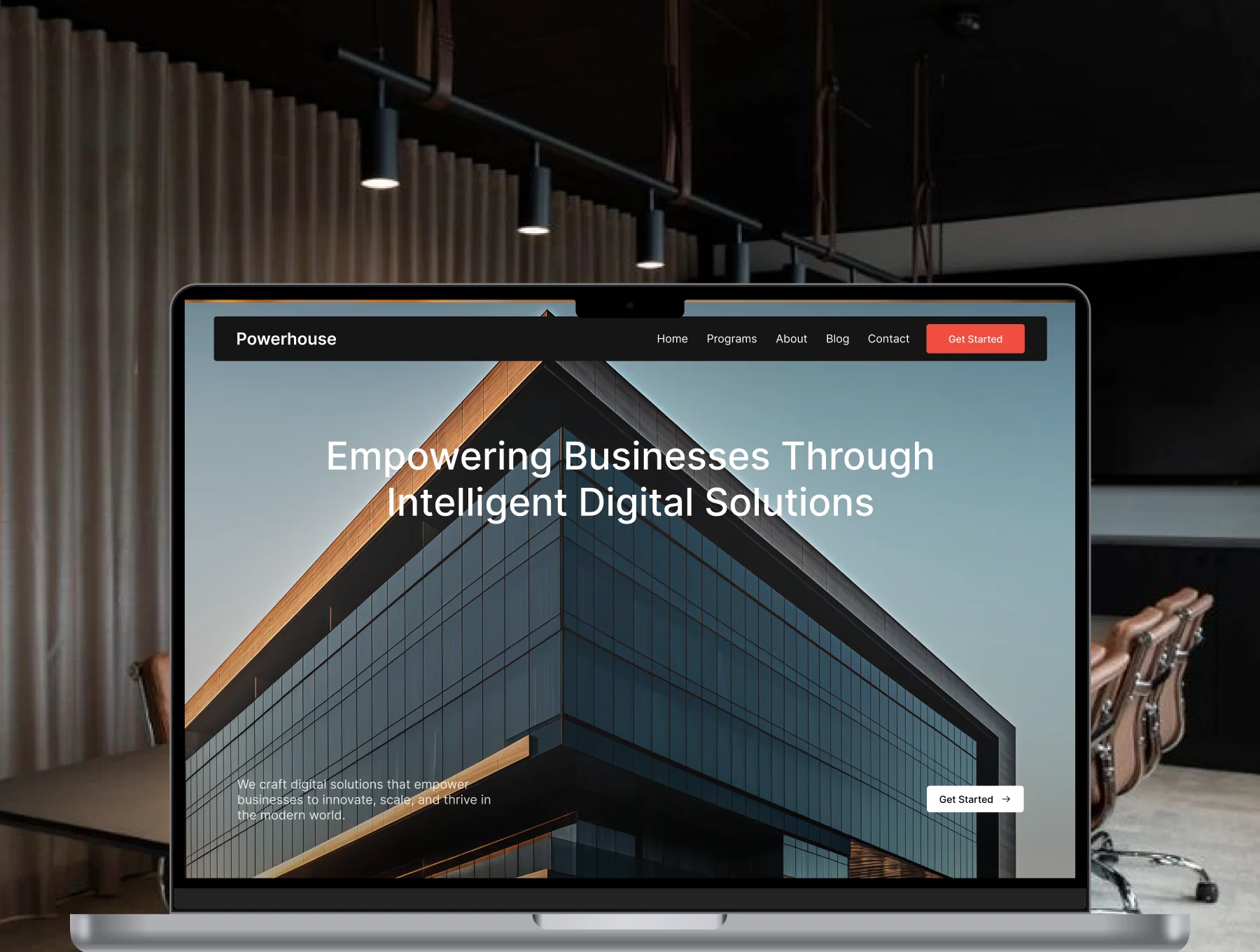 Powerhouse - Smart Solutions Tech Landing Page UI Kit 4