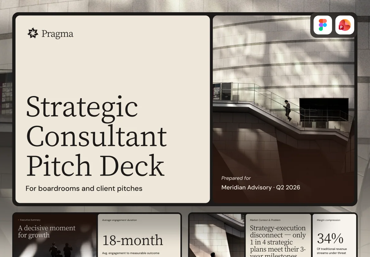 Pragma Strategic Consultant Pitch Deck