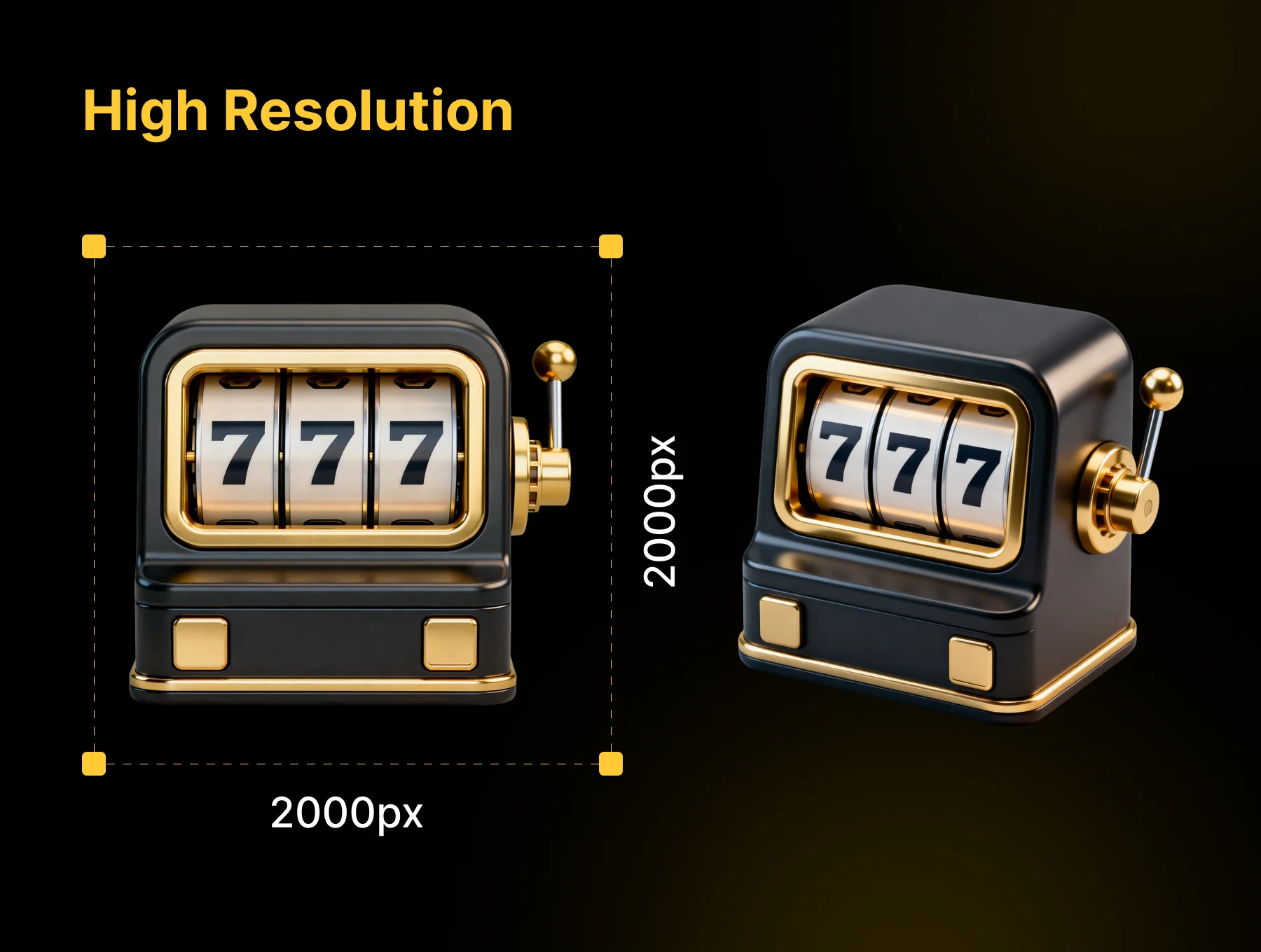 Premium 3D Casino Assets 2